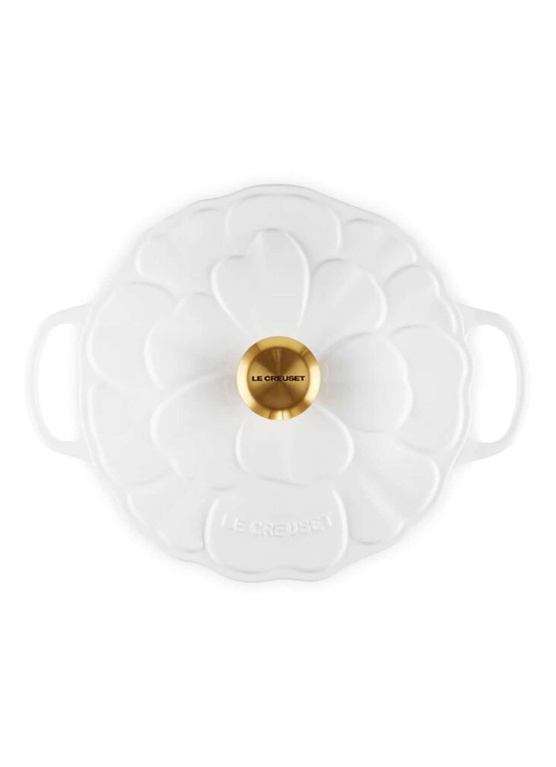Le Creuset Signature braadpan 26 cm - detail 4 wit