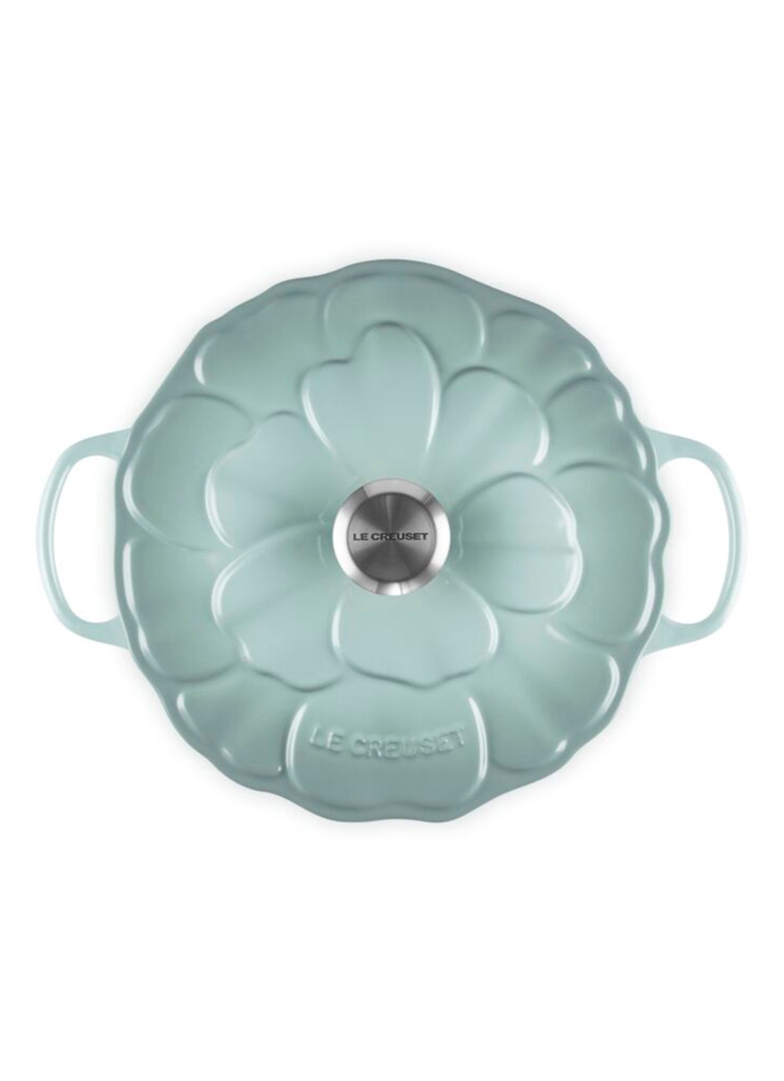 Le Creuset Signature braadpan 26 cm - detail 5 lichtgrijs