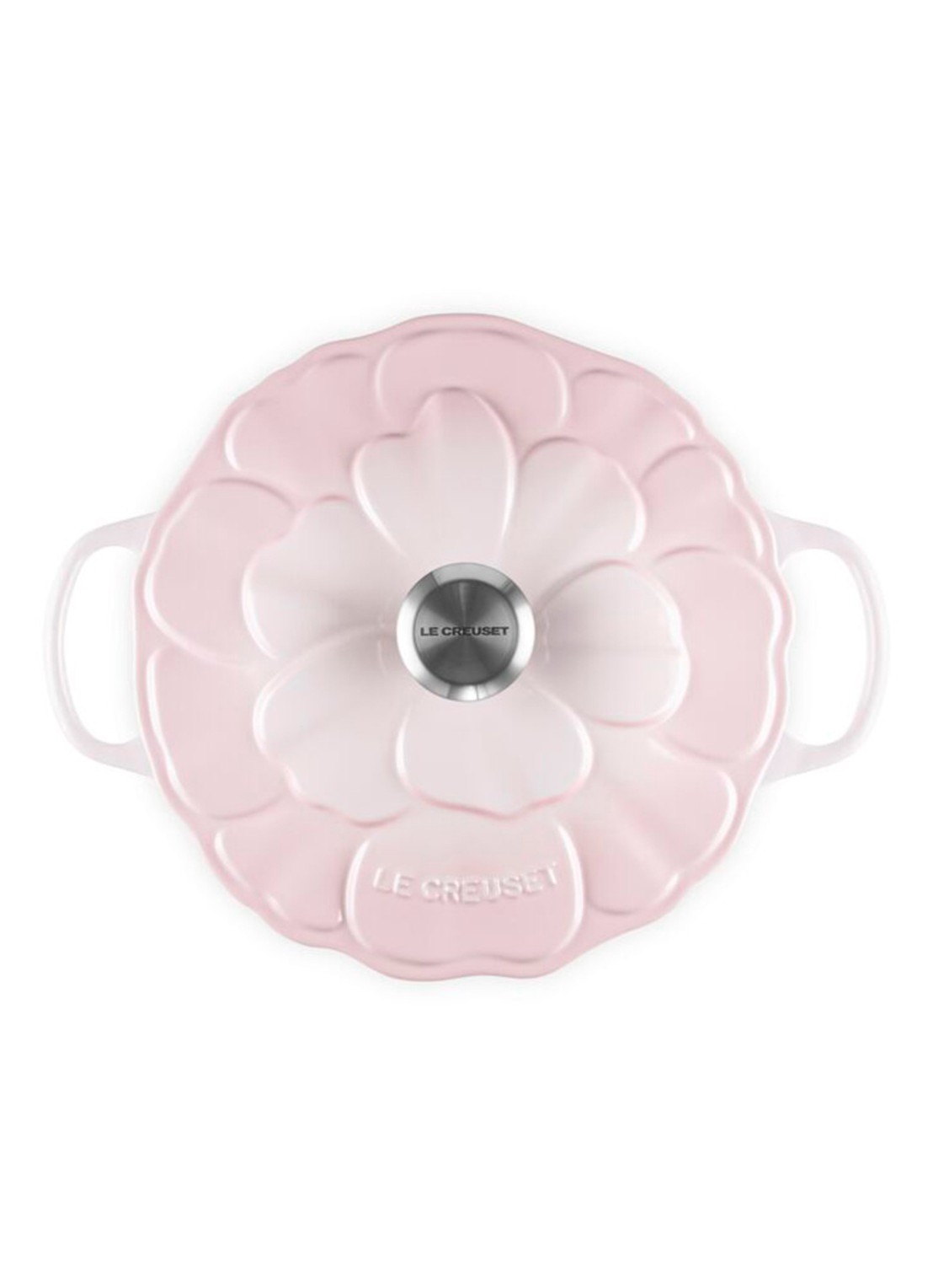 Le Creuset Signature braadpan 26 cm - detail 3 lichtroze