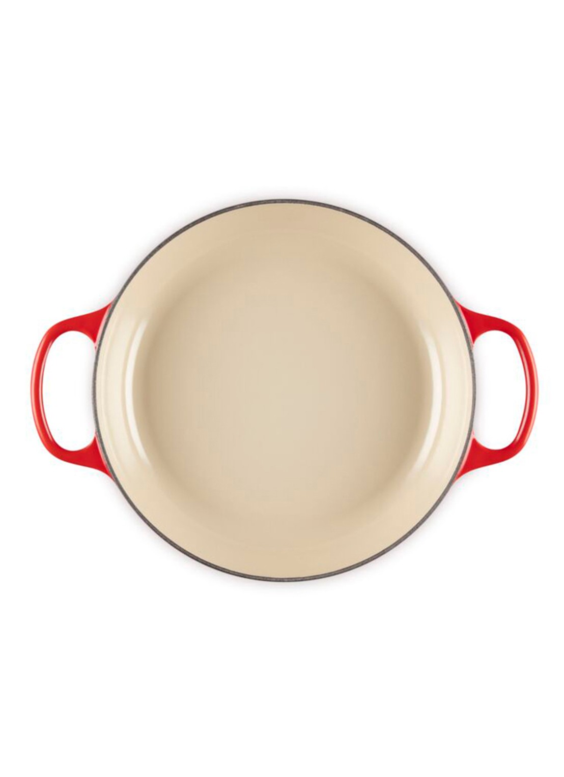Le Creuset Signature braadpan 26 cm - detail 4 donkerrood