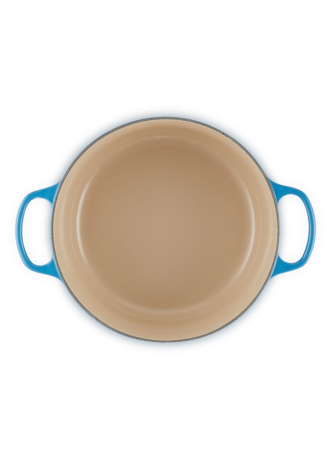 Le Creuset Signature braadpan 28 cm  - detail 3 azure / blauw