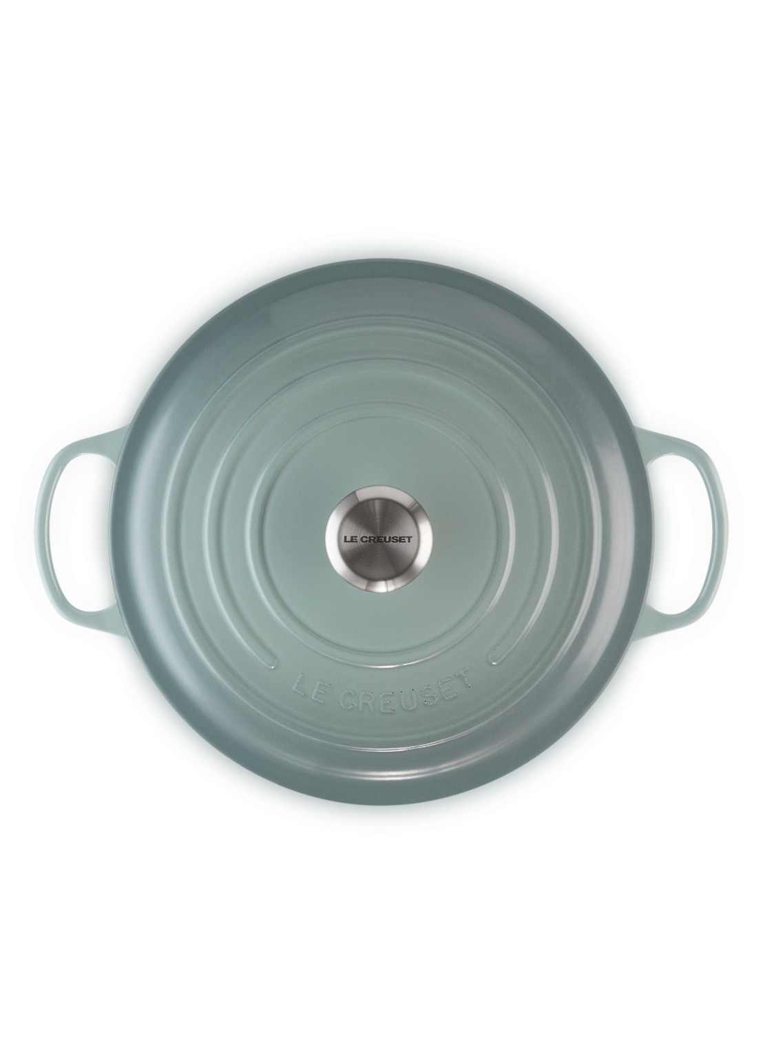 Le Creuset Signature braadpan Ø28 cm - detail 5 zeegroen
