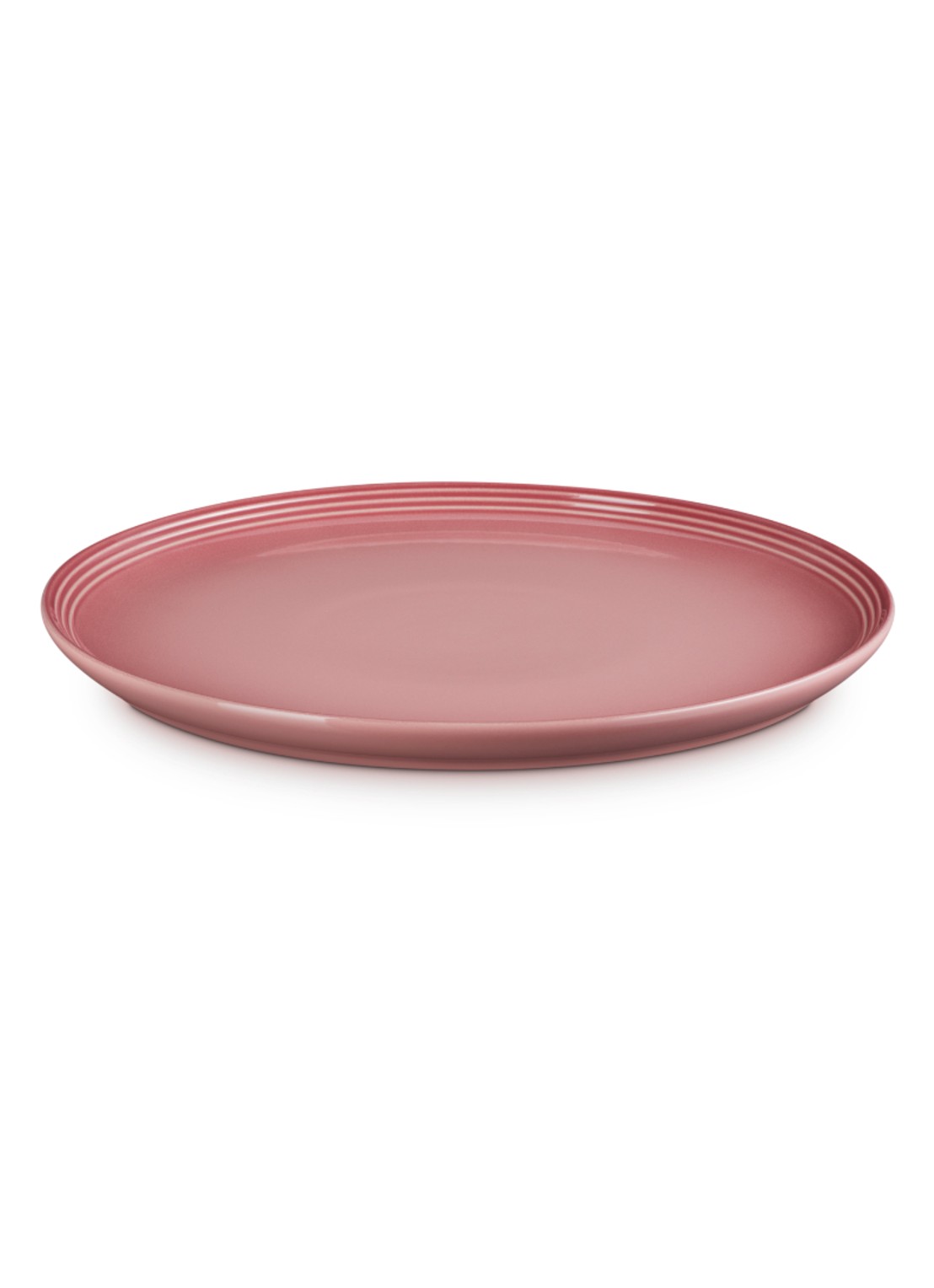 Le Creuset Signature braadpan 29 cm - voorkant roze