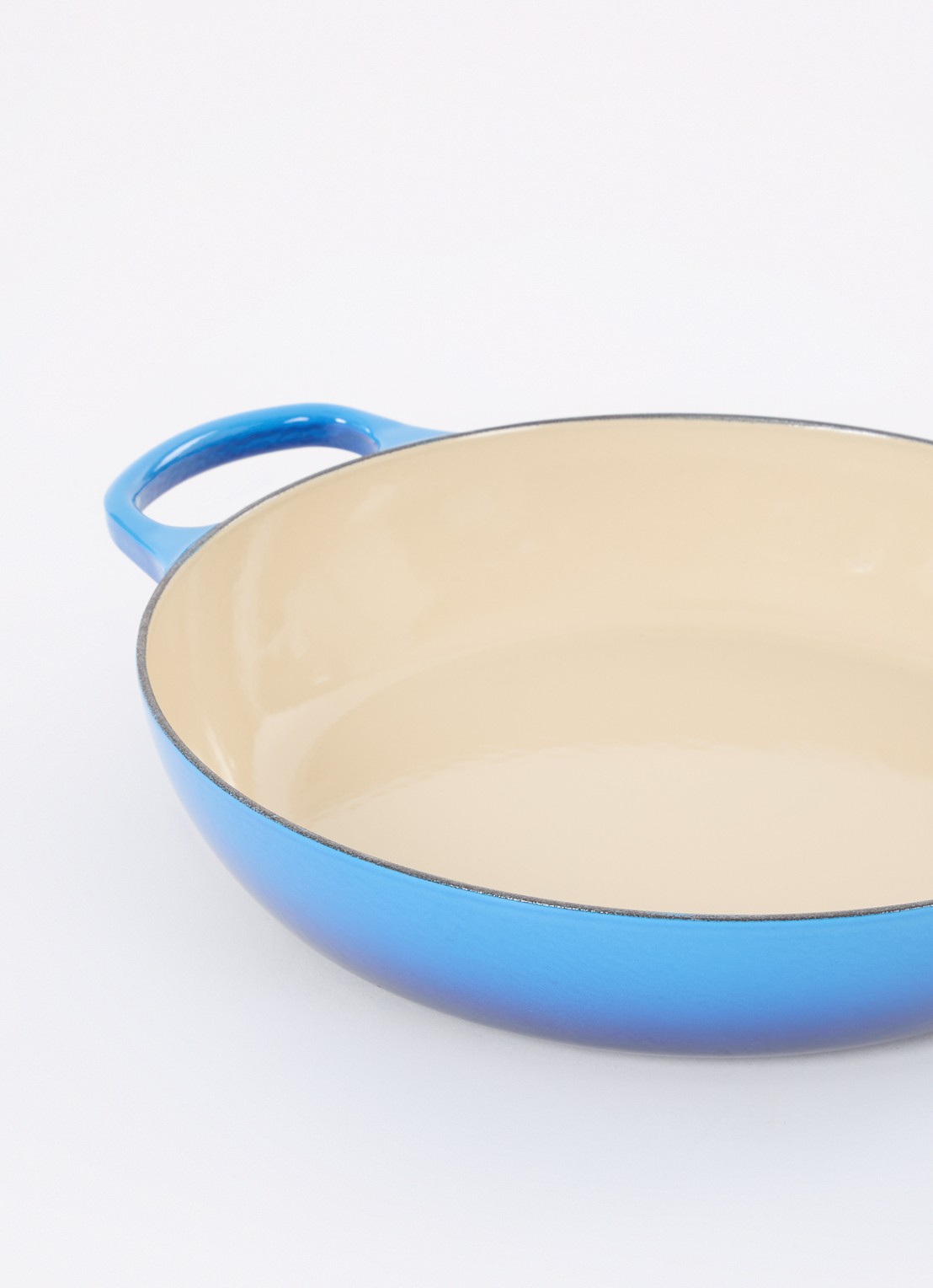 Le Creuset Signature braadpan Ø30 cm - detail 3 azure / blauw