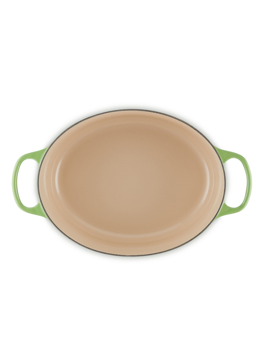 Le Creuset Signature braadpan 31 cm - detail 4 bamboo / groen