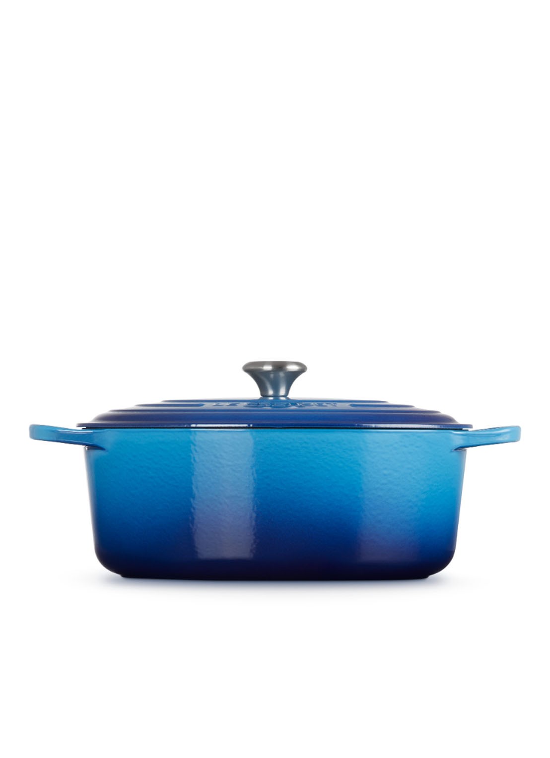 Le Creuset Signature braadpan Ø31 cm - achterkant 3 azure / blauw
