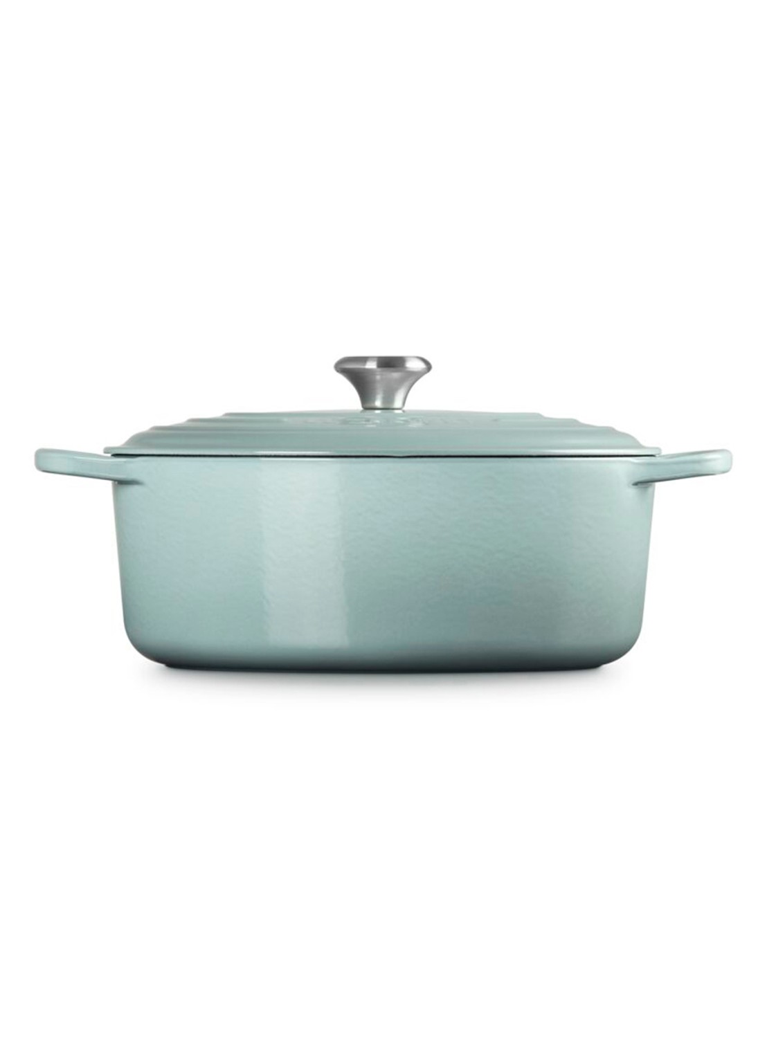 Le Creuset Signature braadpan 31 cm - achterkant 5 lichtgrijs