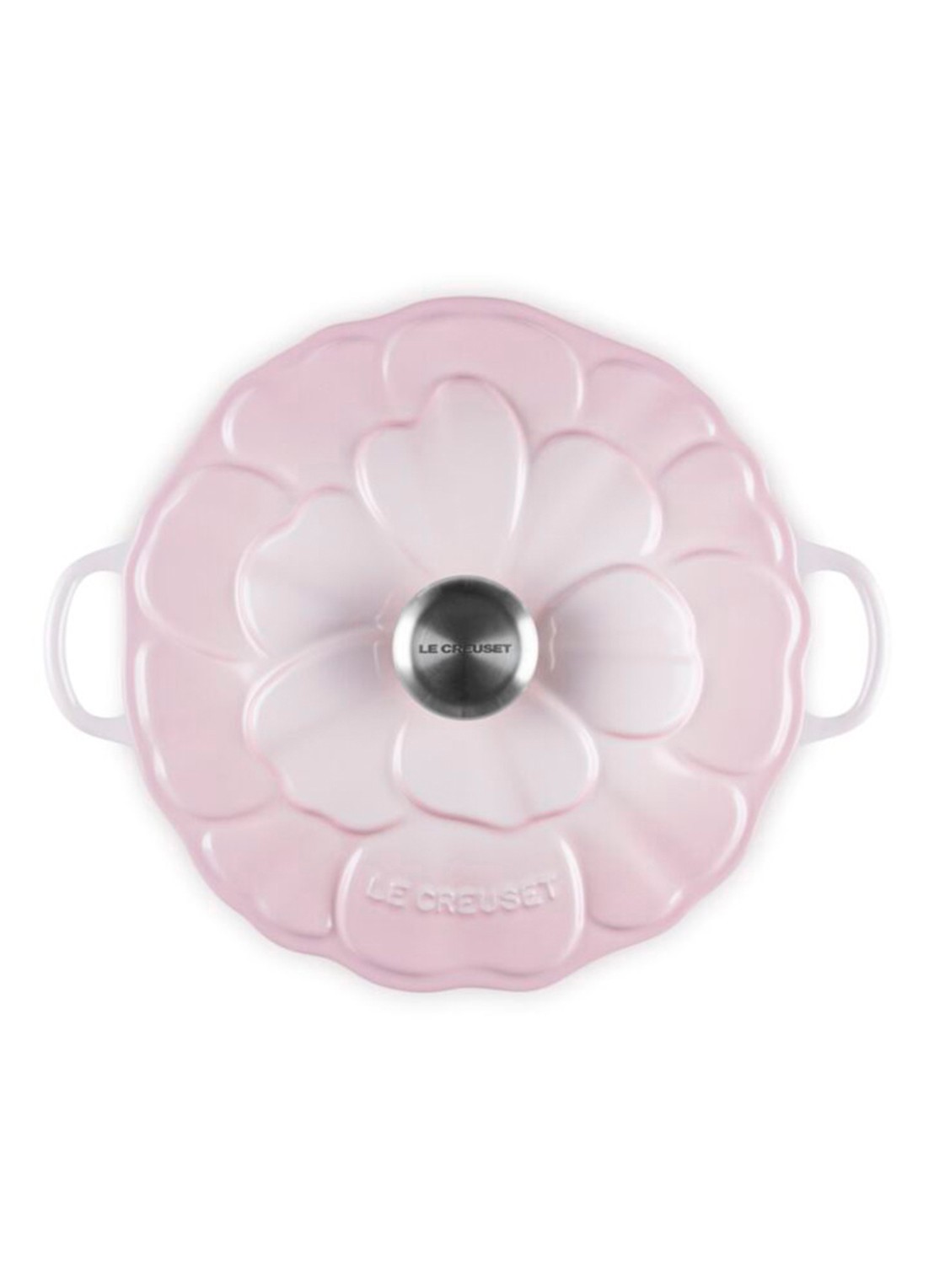 Le Creuset Signature Campagnard braadpan 26 cm - detail 5 lichtroze