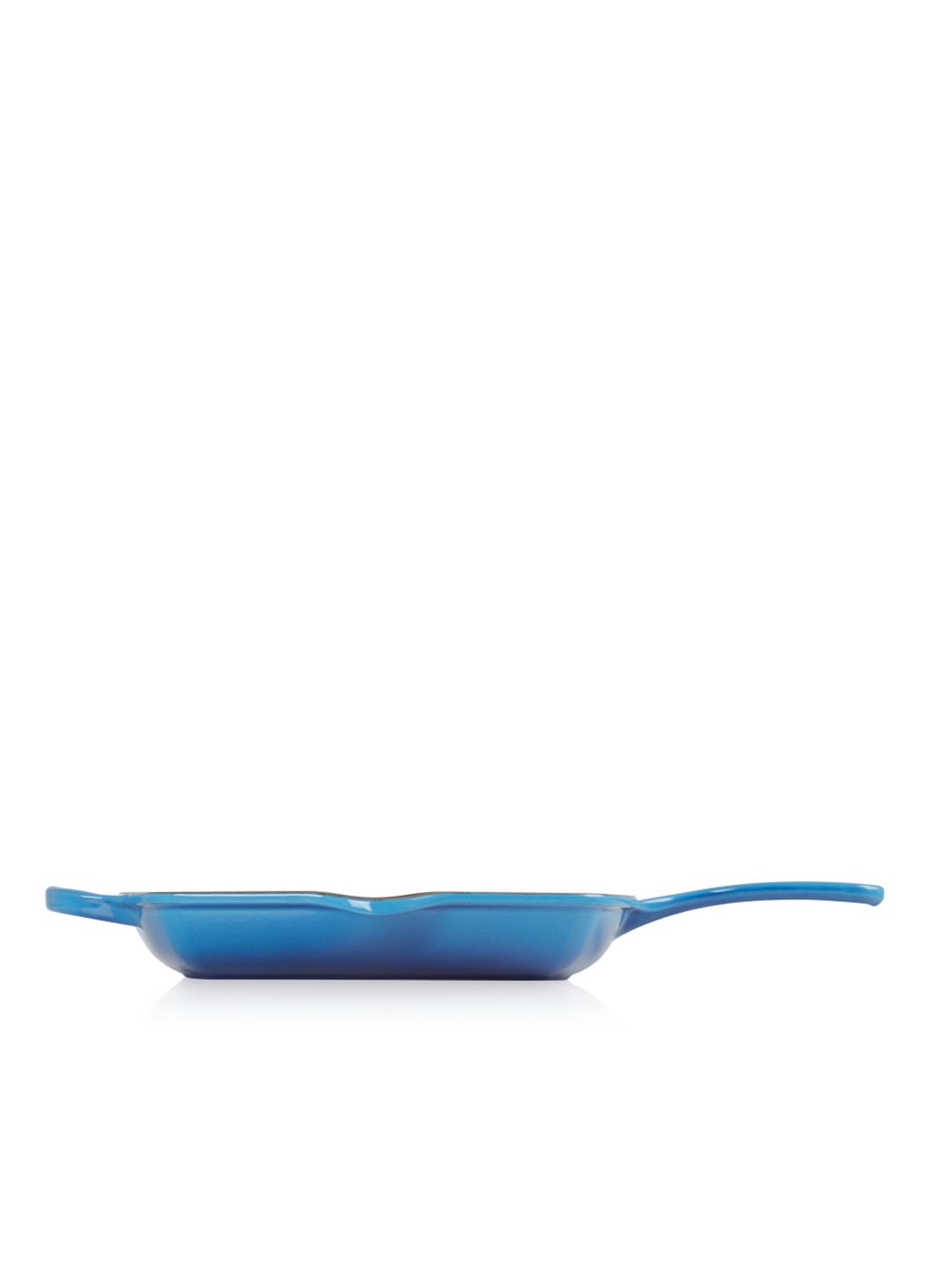 Le Creuset Signature Grillpan Azure 26 cm - achterkant azure / blauw