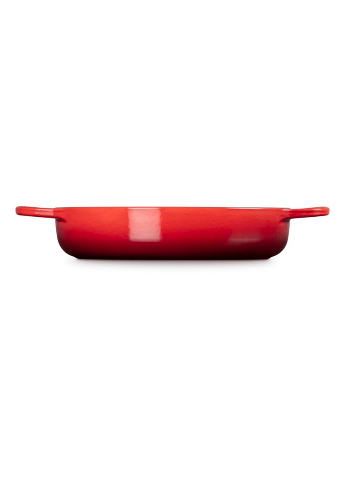 Le Creuset Signature hapjespan 28 cm  - achterkant 3 donkerrood