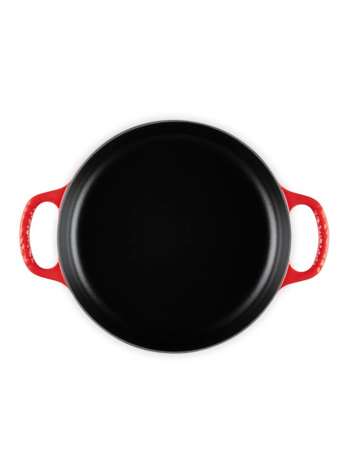 Le Creuset Signature hapjespan 28 cm  - detail 4 donkerrood