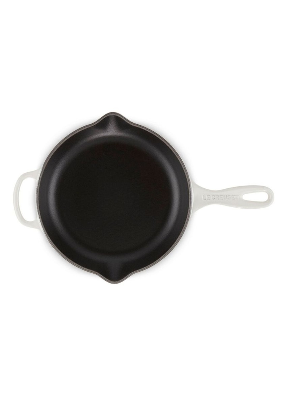 Le Creuset Signature koekenpan Ø23 cm - detail 3 gebroken wit
