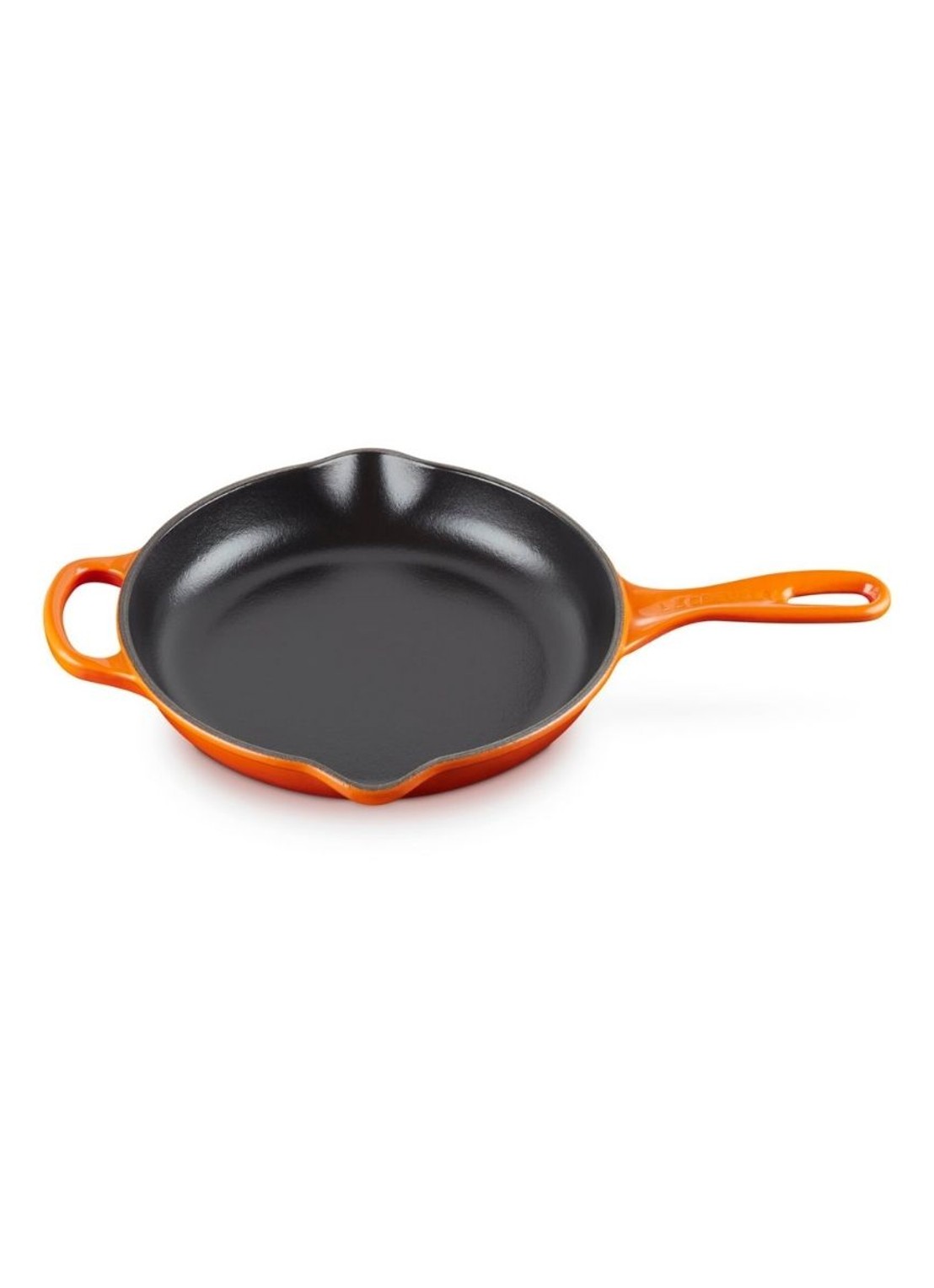 Le Creuset Signature koekenpan Ø23 cm - achterkant 3 oranjerood