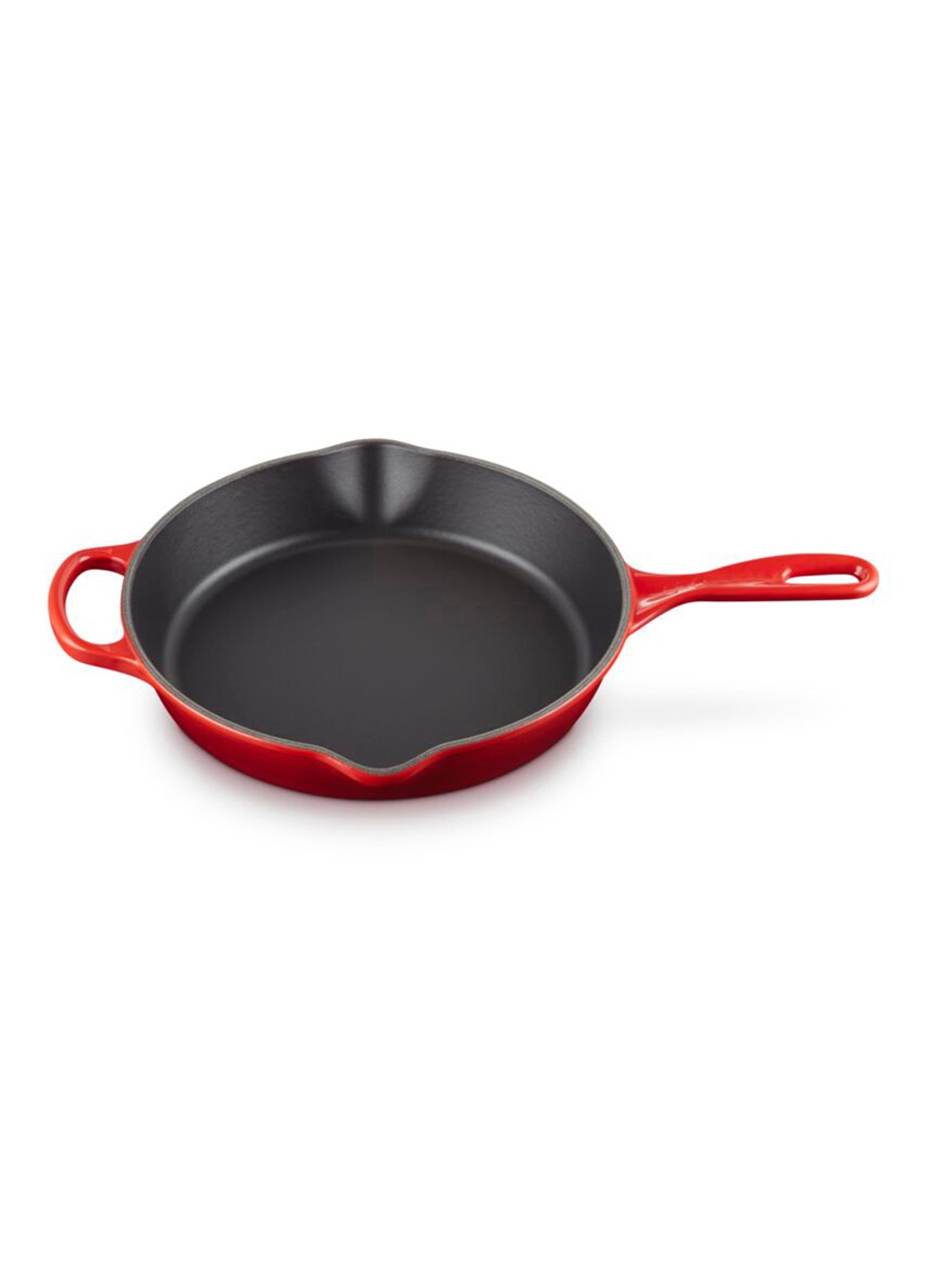 Le Creuset Signature koekenpan 26 cm - achterkant 6 donkerrood