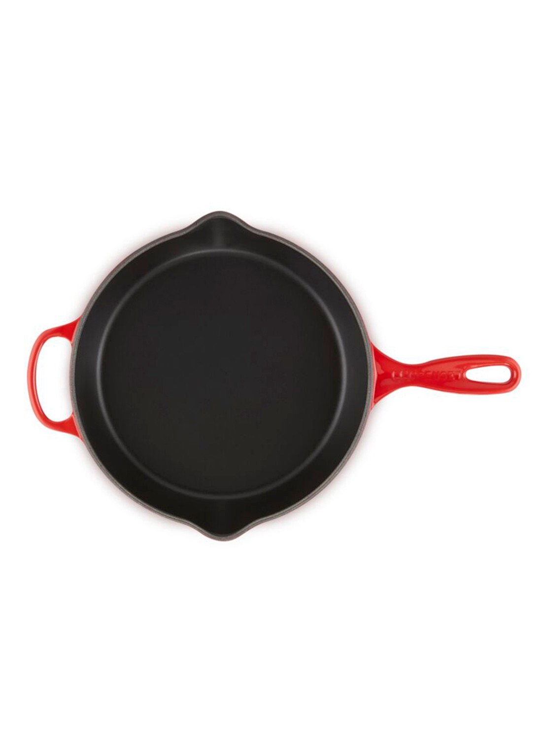 Le Creuset Signature koekenpan 26 cm - detail 5 donkerrood