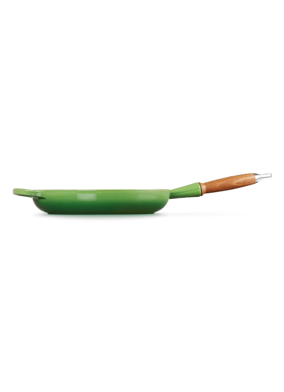 Le Creuset Signature koekenpan Ø28 cm - detail 3 bamboo / groen