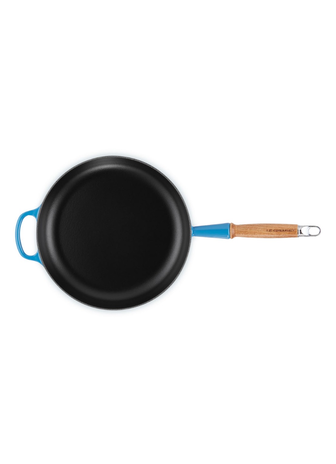 Le Creuset Signature koekenpan Ø28 cm  - detail azure / blauw