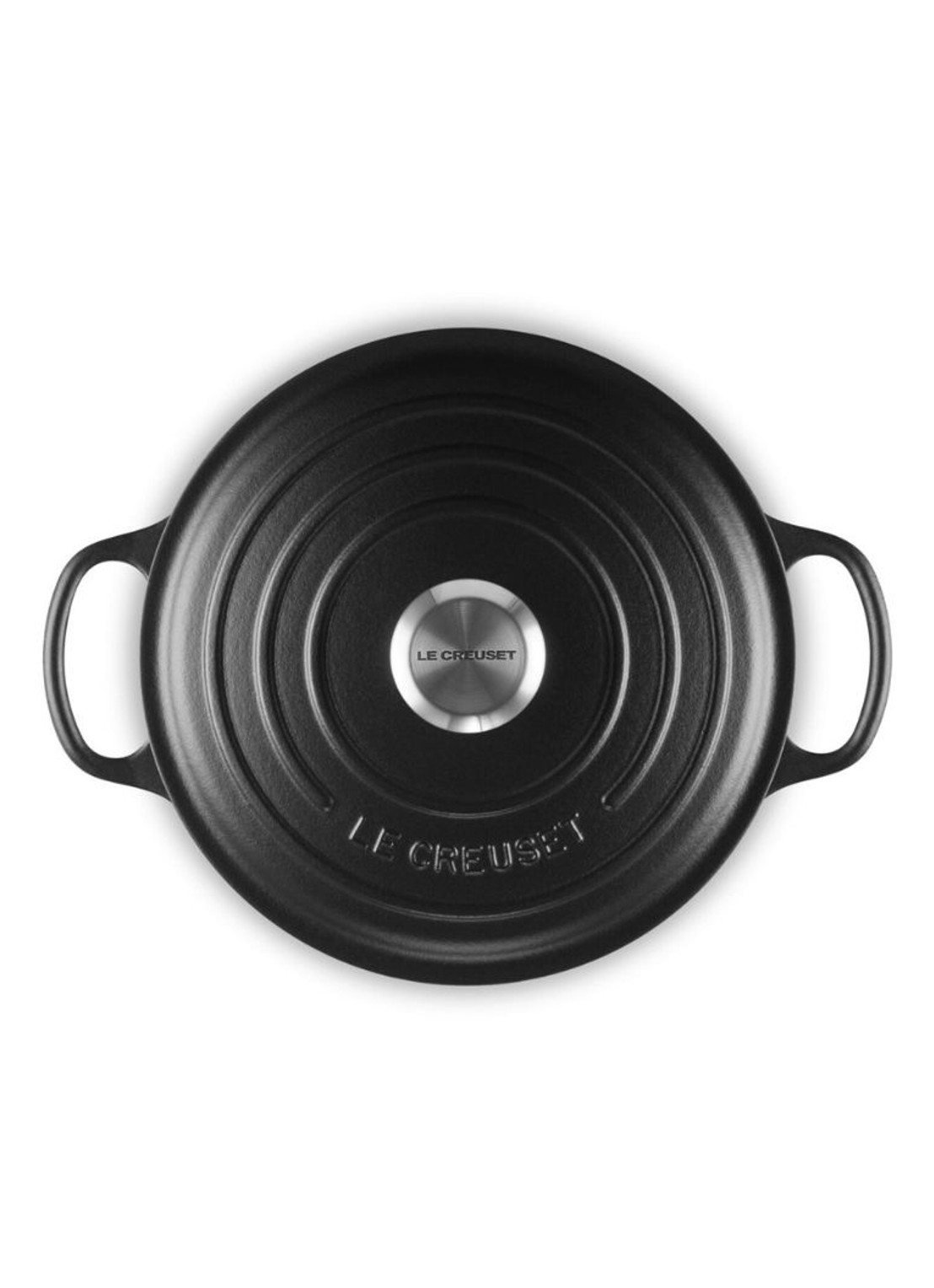 Le Creuset Signature sauteuse 24 cm - detail 3 zwart