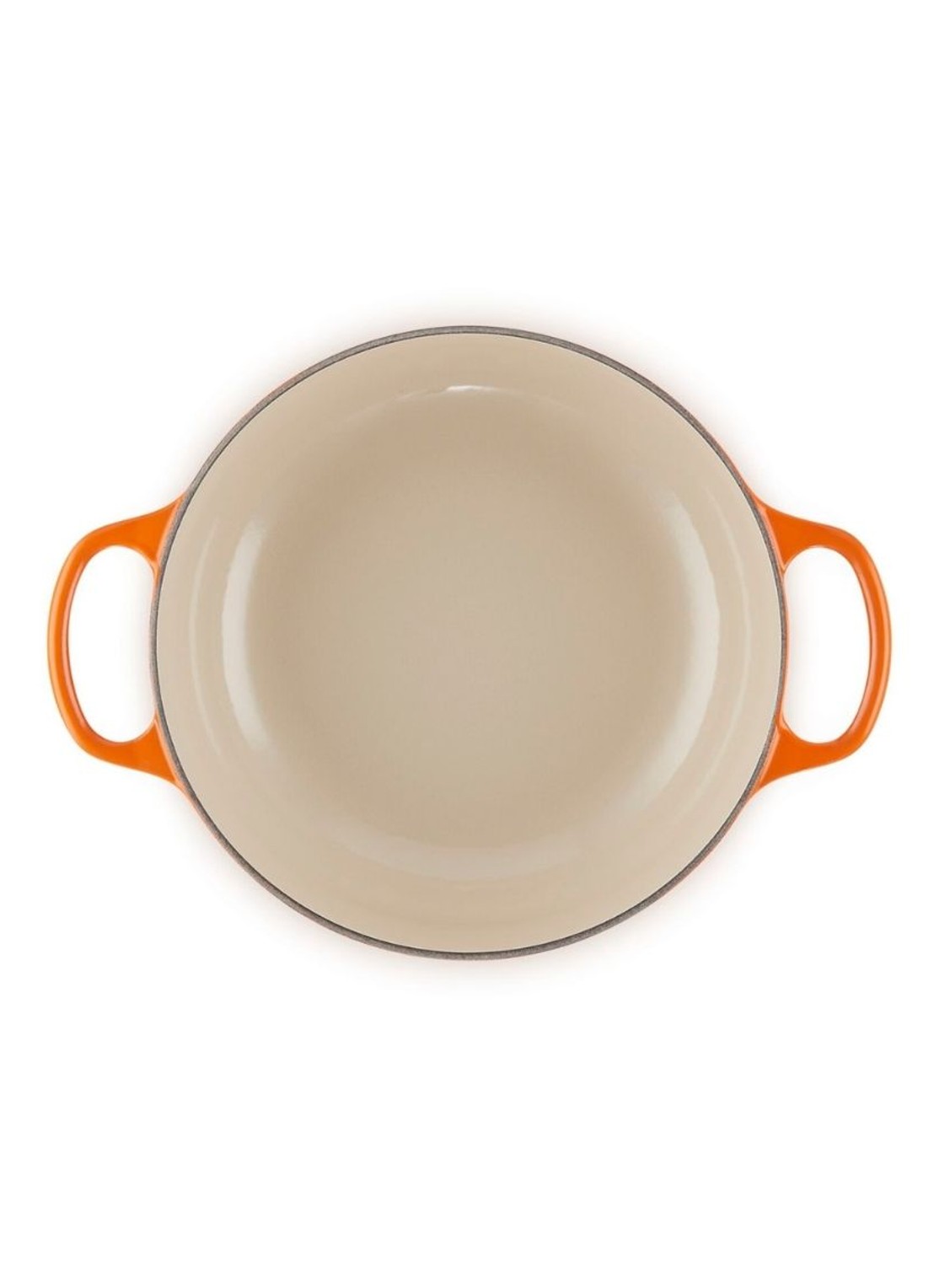 Le Creuset Signature sauteuse 24 cm - detail 3 oranjerood