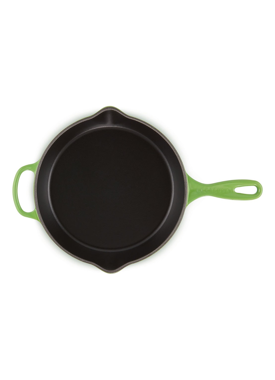Le Creuset Signature Skillet koekenpan Ø26 cm - detail 4 bamboo / groen