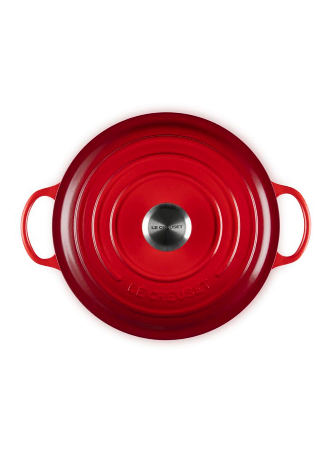 Le Creuset Signature soeppan 26 cm - detail 5 donkerrood