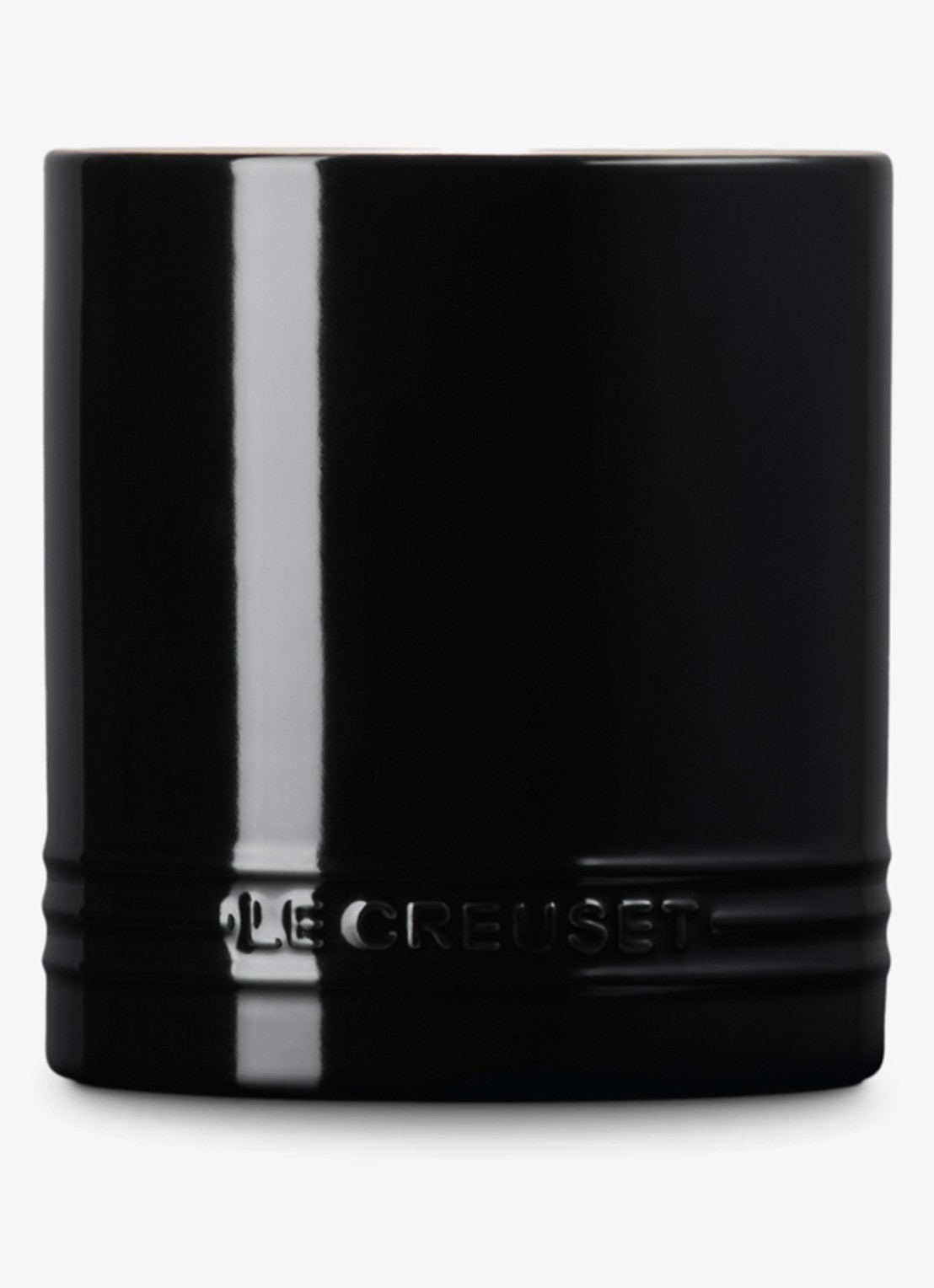 Le Creuset Signature spatelpot 1,1 liter - achterkant zwart