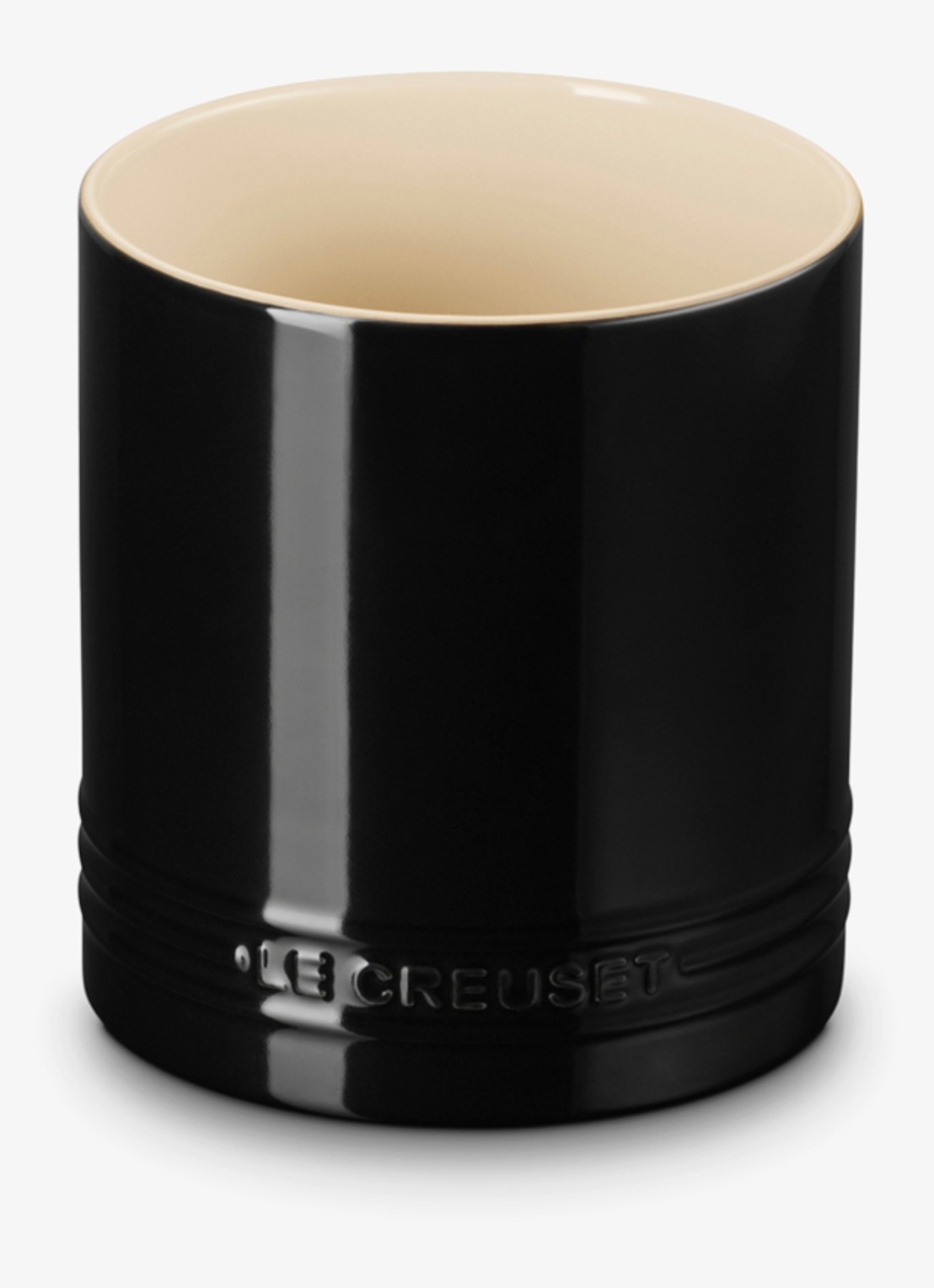 Le Creuset Signature spatelpot 1,1 liter - voorkant 3 zwart