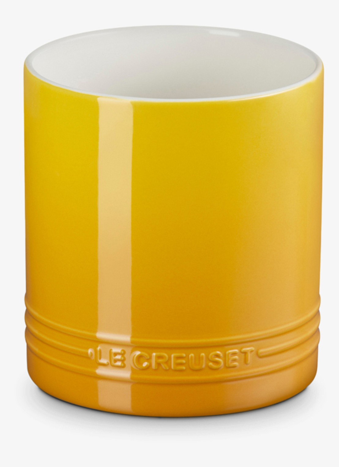 Le Creuset Signature spatelpot 1,1 liter - voorkant 2 abrikoos