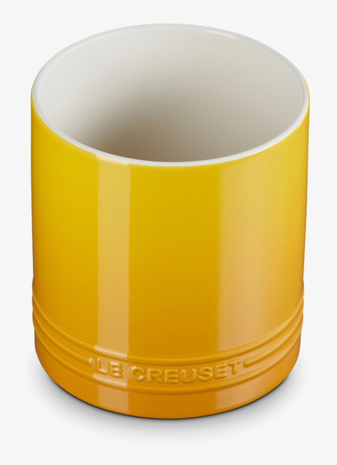 Le Creuset Signature spatelpot 1,1 liter - voorkant 3 abrikoos