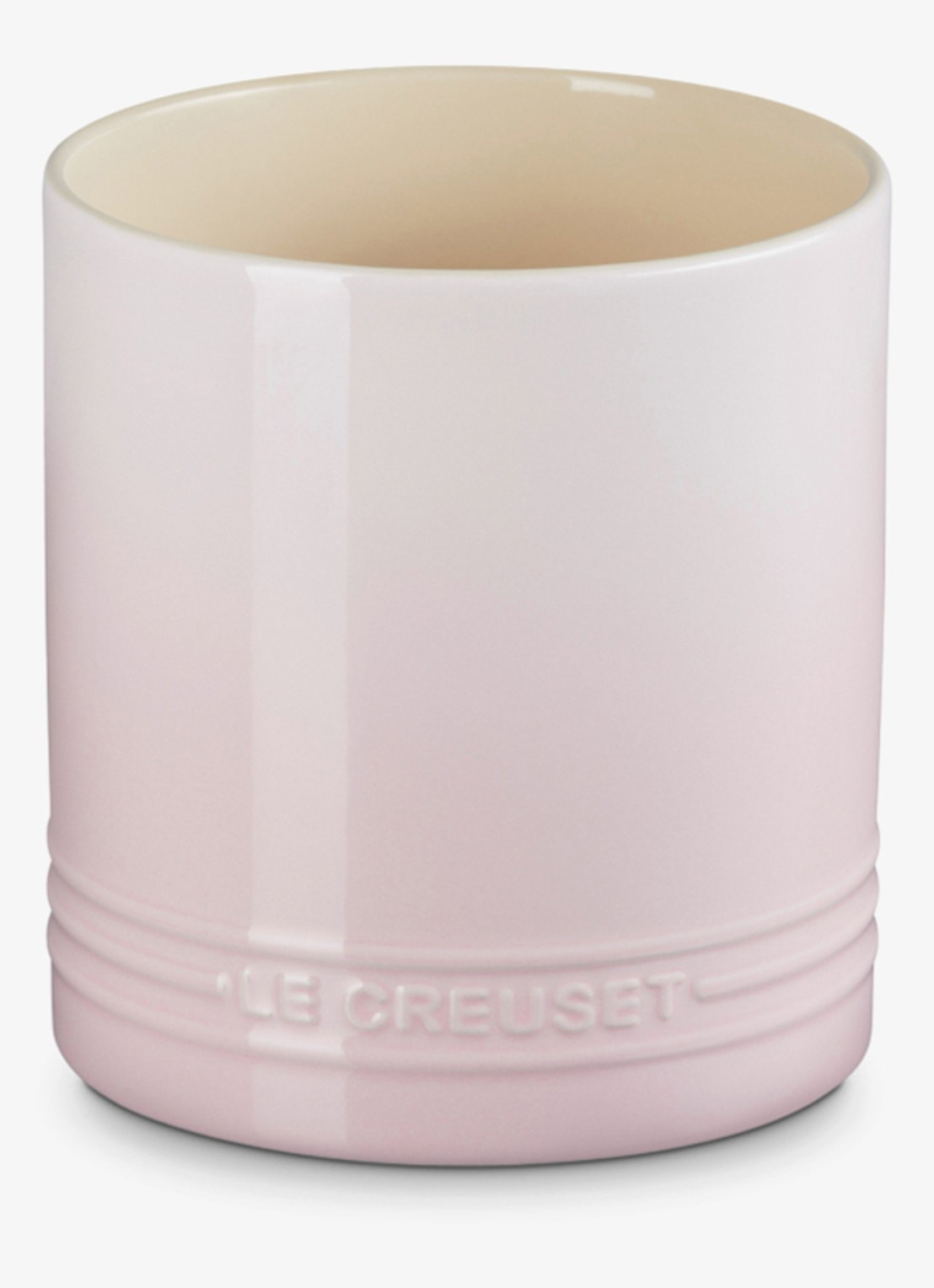 Le Creuset Signature spatelpot 1,1 liter - voorkant 3 lichtroze