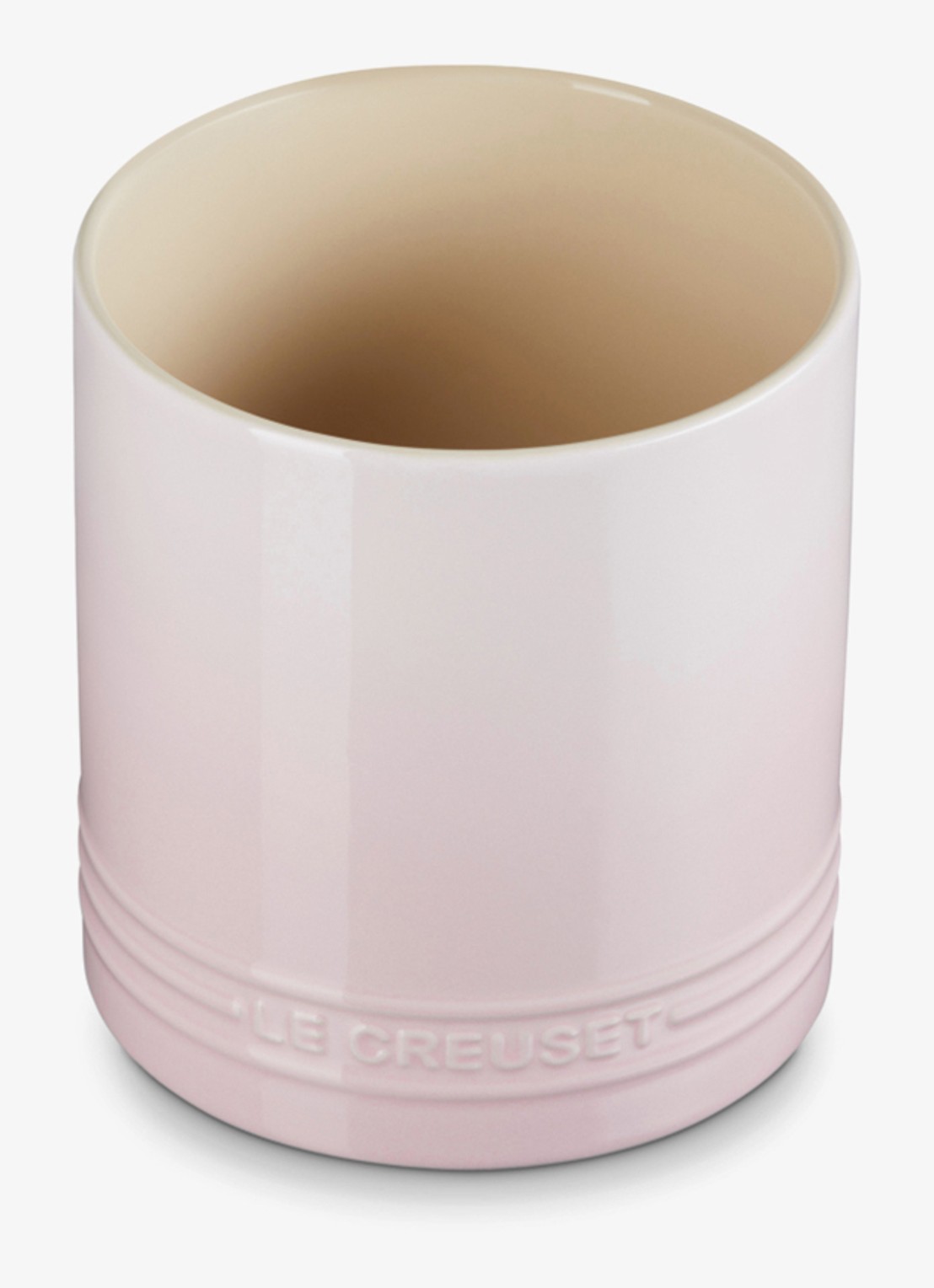Le Creuset Signature spatelpot 1,1 liter - voorkant 4 lichtroze