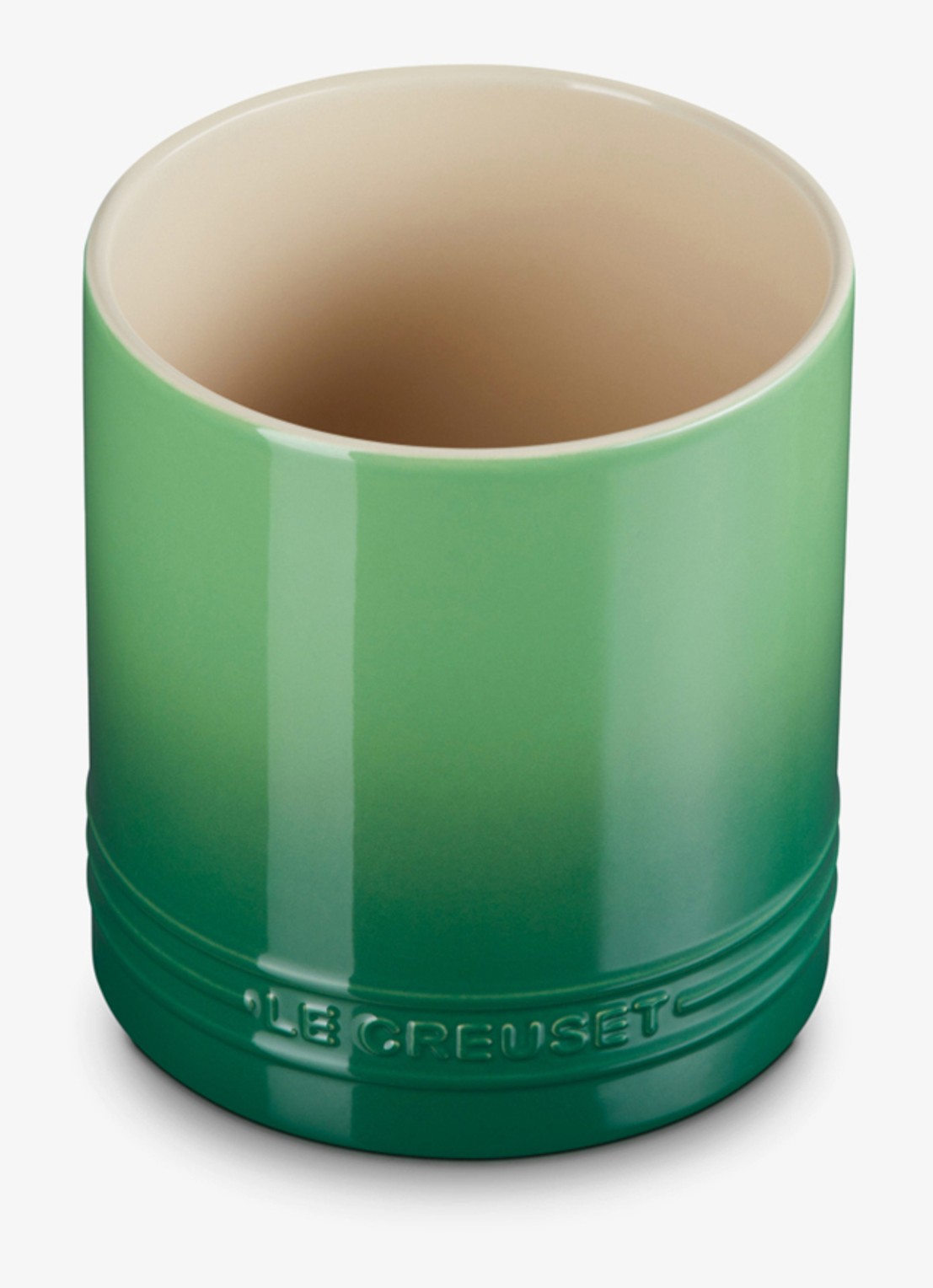 Le Creuset Signature spatelpot 1,1 liter - voorkant 5 groen