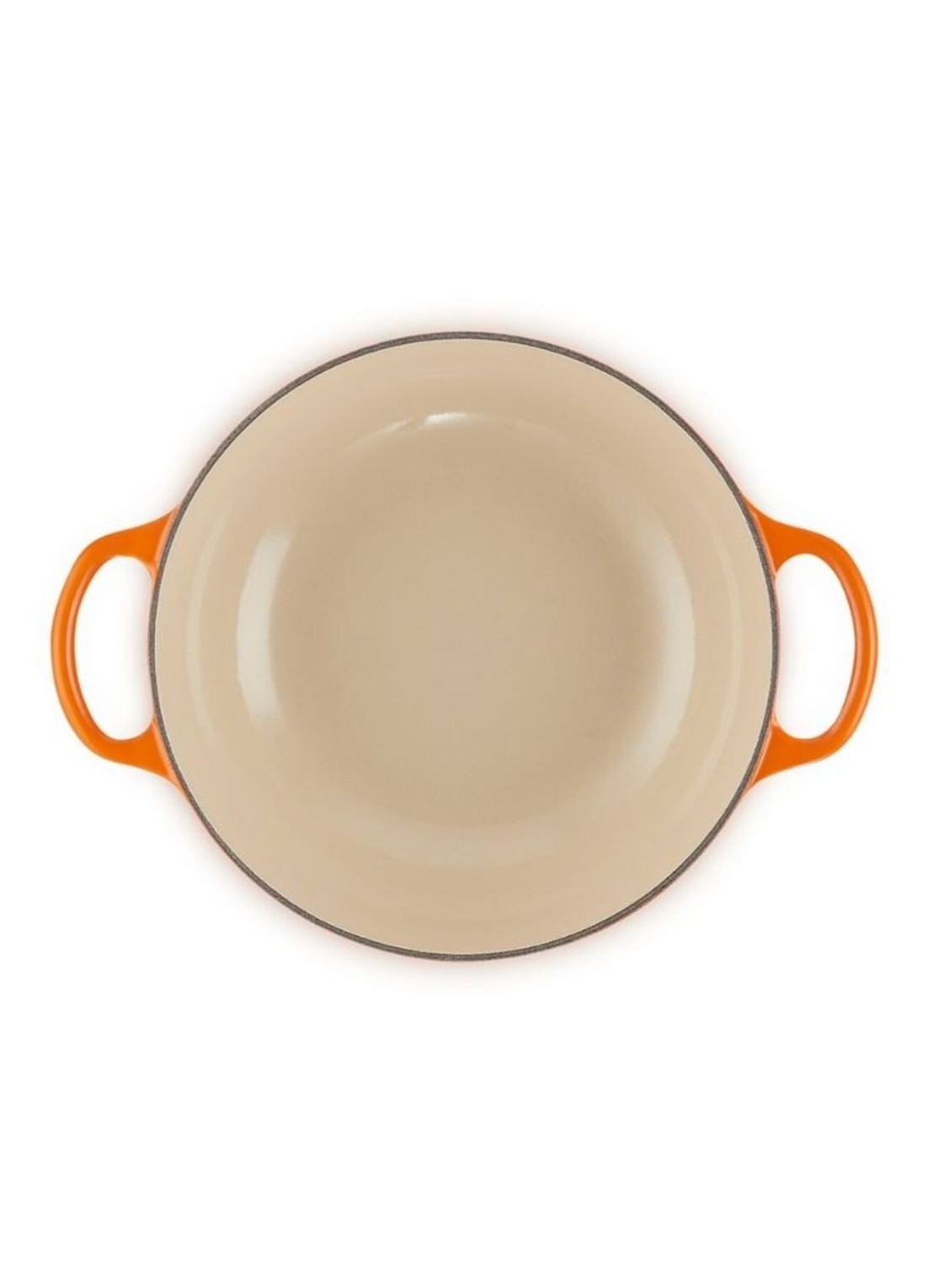 Le Creuset Signature stoofpan 22 cm - detail 3 oranjerood