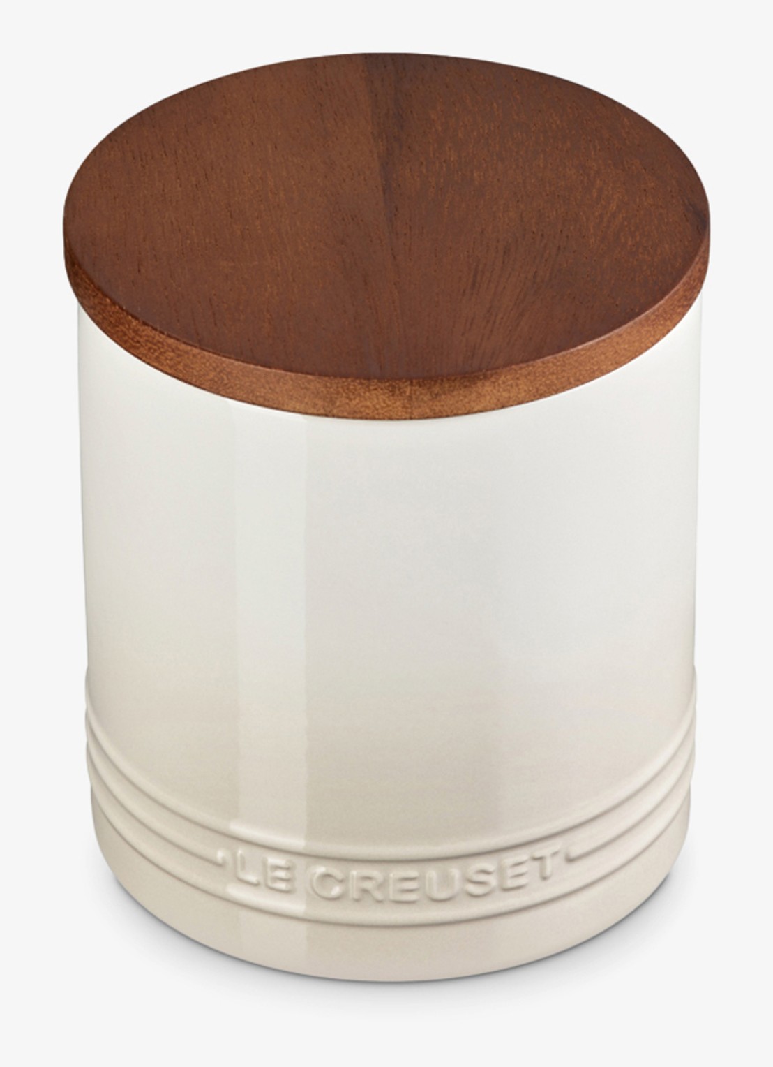 Le Creuset Signature voorraadpot 1,1 liter - voorkant 5 beige