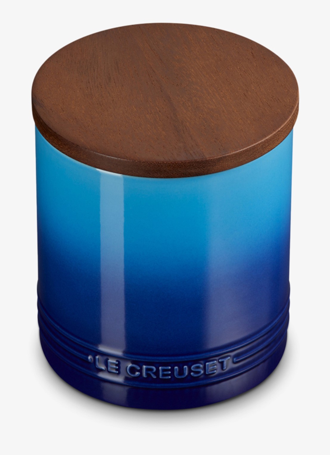 Le Creuset Signature voorraadpot 1,1 liter - voorkant 2 royalblauw