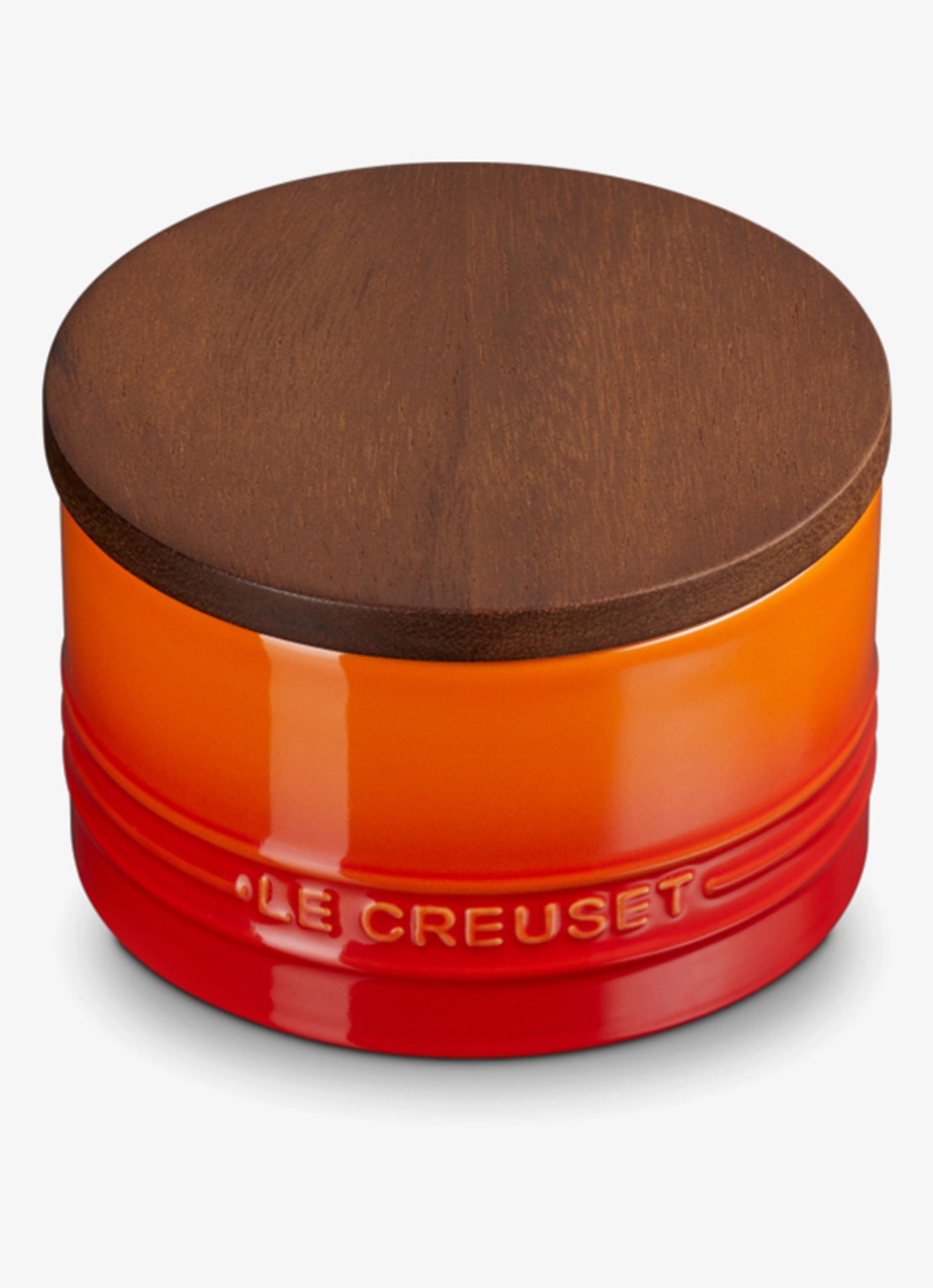 Le Creuset Signature voorraadpot 47 cl - voorkant 3 oranjerood