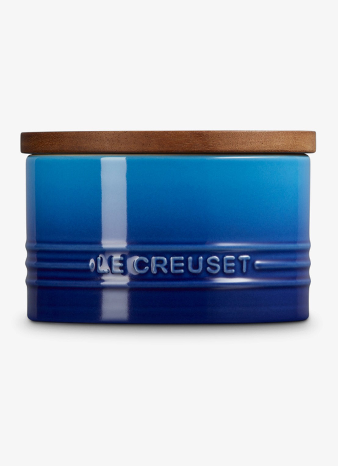 Le Creuset Signature voorraadpot 47 cl - achterkant royalblauw