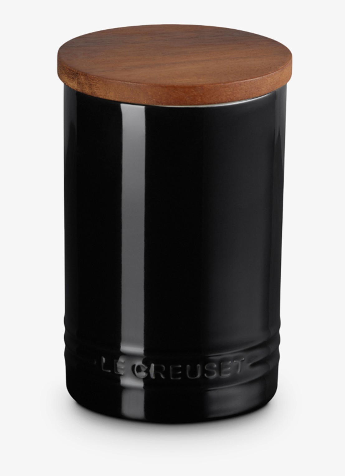 Le Creuset Signature voorraadpot 77 cl - voorkant zwart