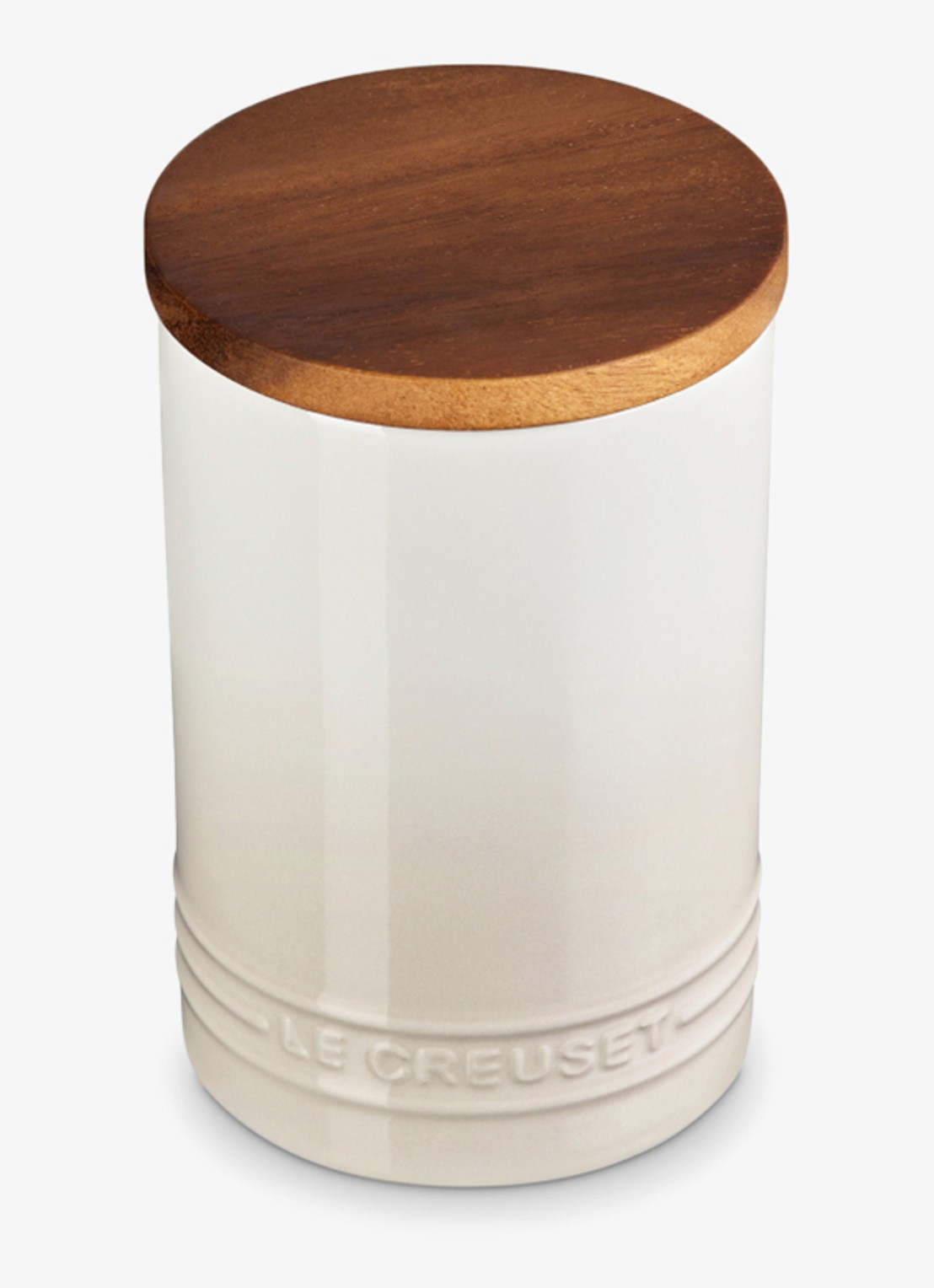 Le Creuset Signature voorraadpot 77 cl - voorkant 2 beige