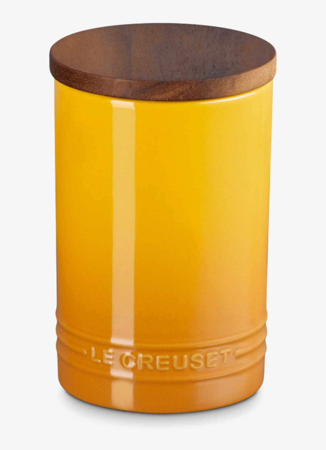 Le Creuset Signature voorraadpot 77 cl - voorkant 4 abrikoos