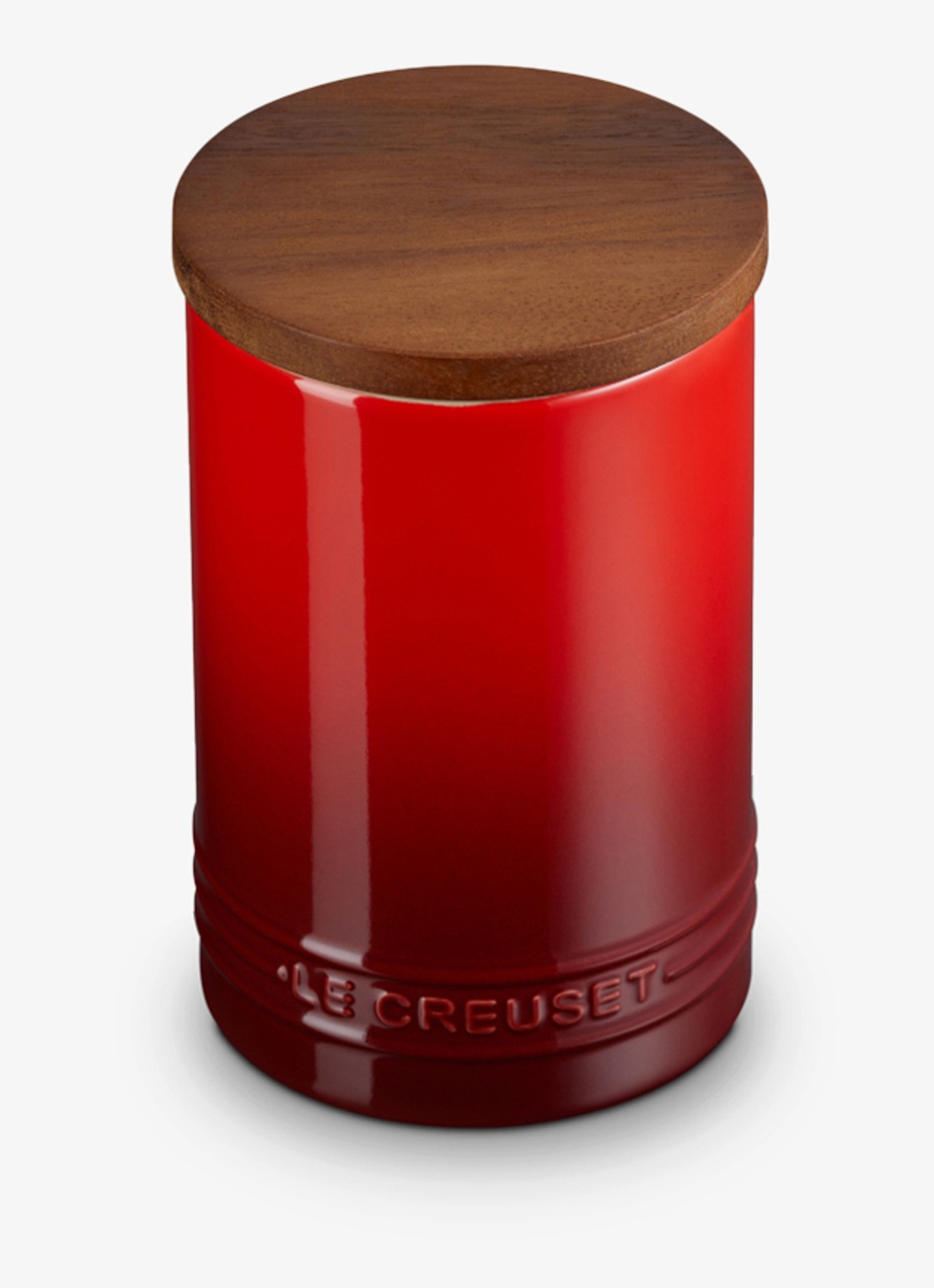 Le Creuset Signature voorraadpot 77 cl - voorkant 5 donkerrood