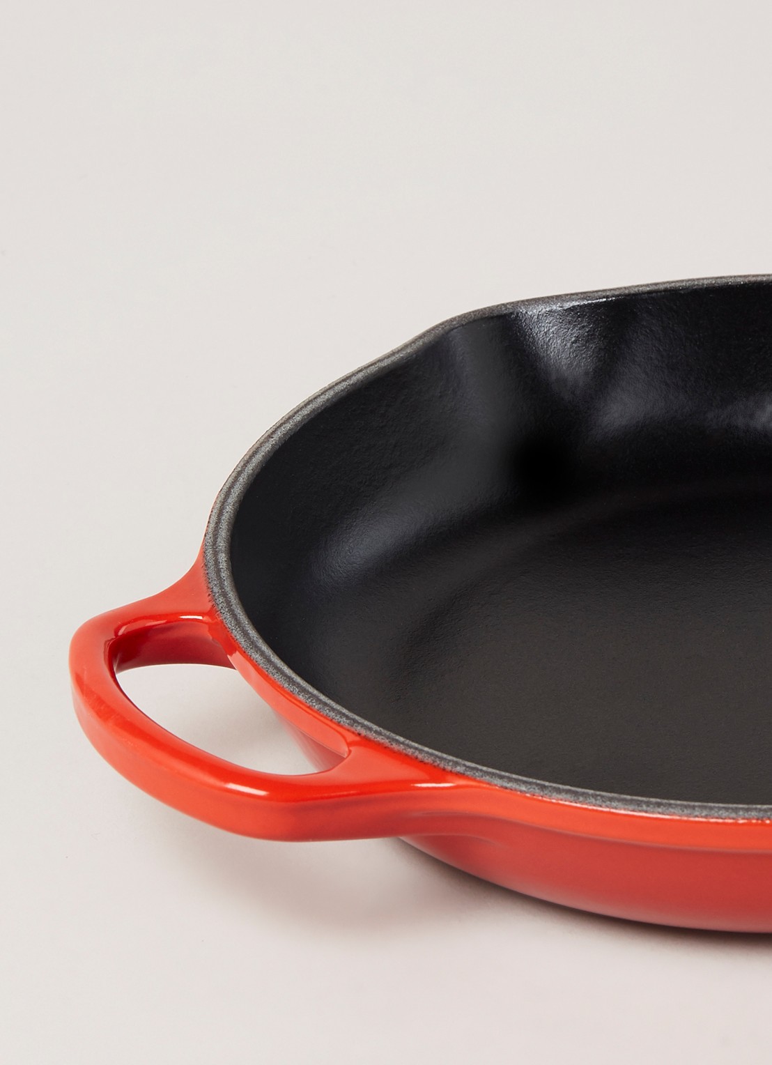 Le Creuset Skillet grillpan Ø20 cm - detail kersenrood / rood