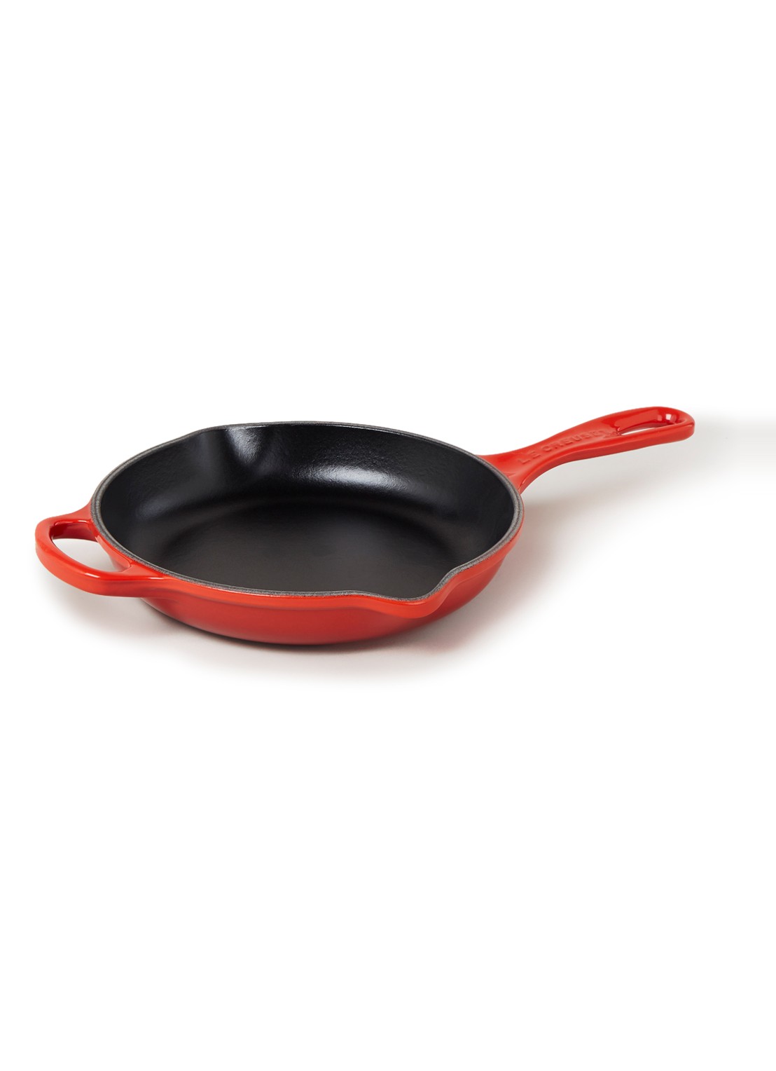 Le Creuset Skillet grillpan Ø20 cm - voorkant 2 kersenrood / rood