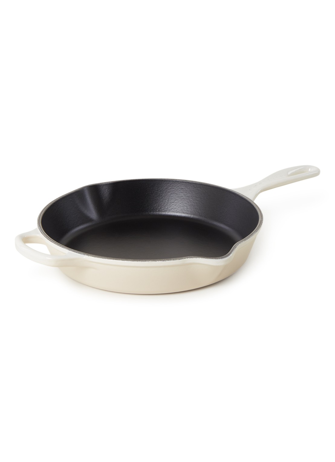 Le Creuset Skillet koekenpan Ø26 cm - voorkant meringue / beige