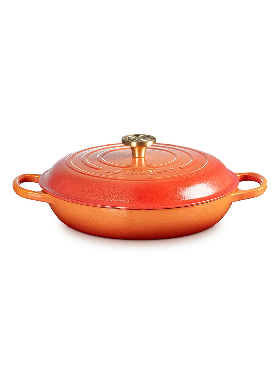 Le Creuset Theemok 0,35 liter - voorkant 6 orange