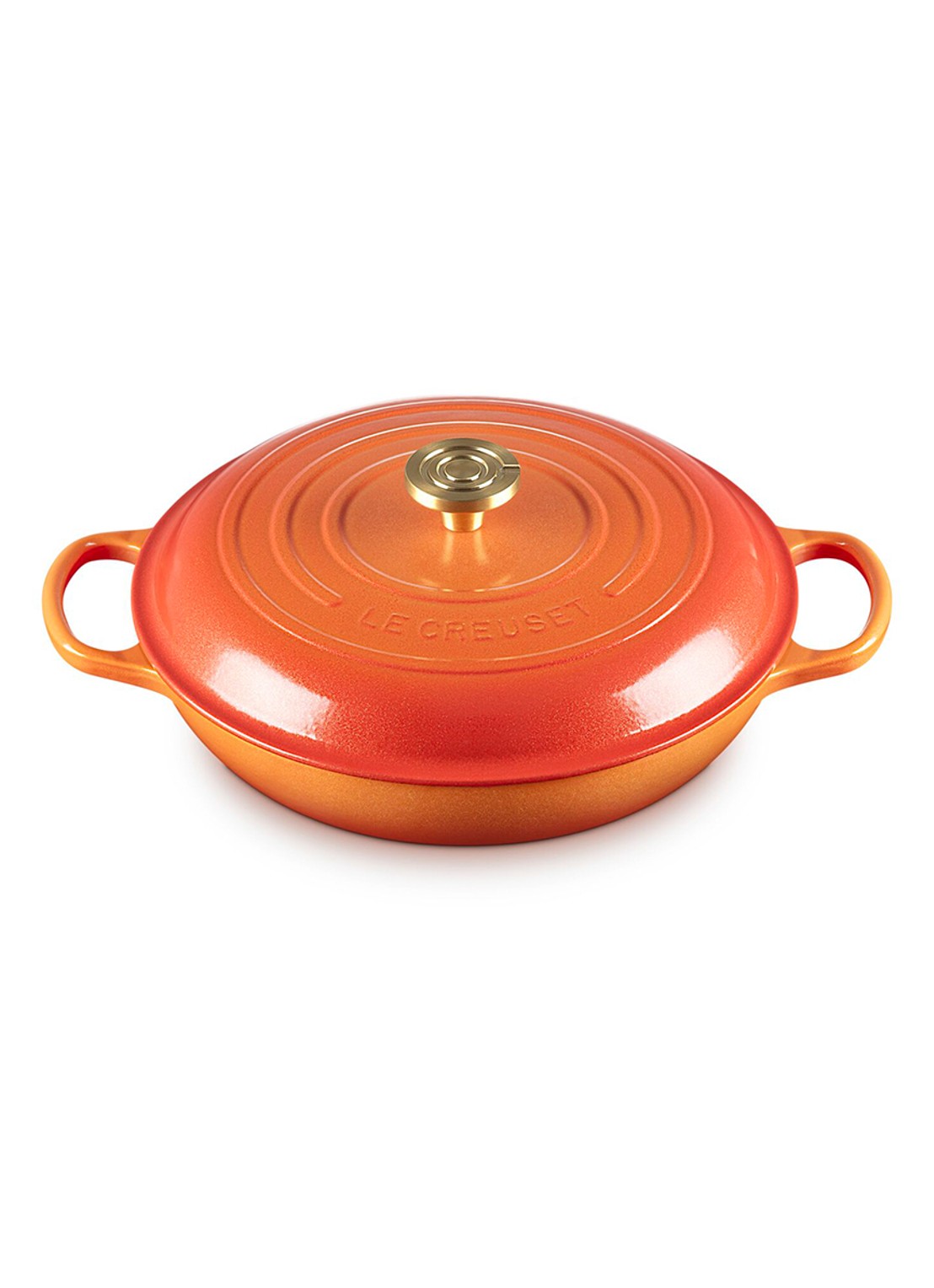 Le Creuset Theemok 0,35 liter - voorkant 7 orange