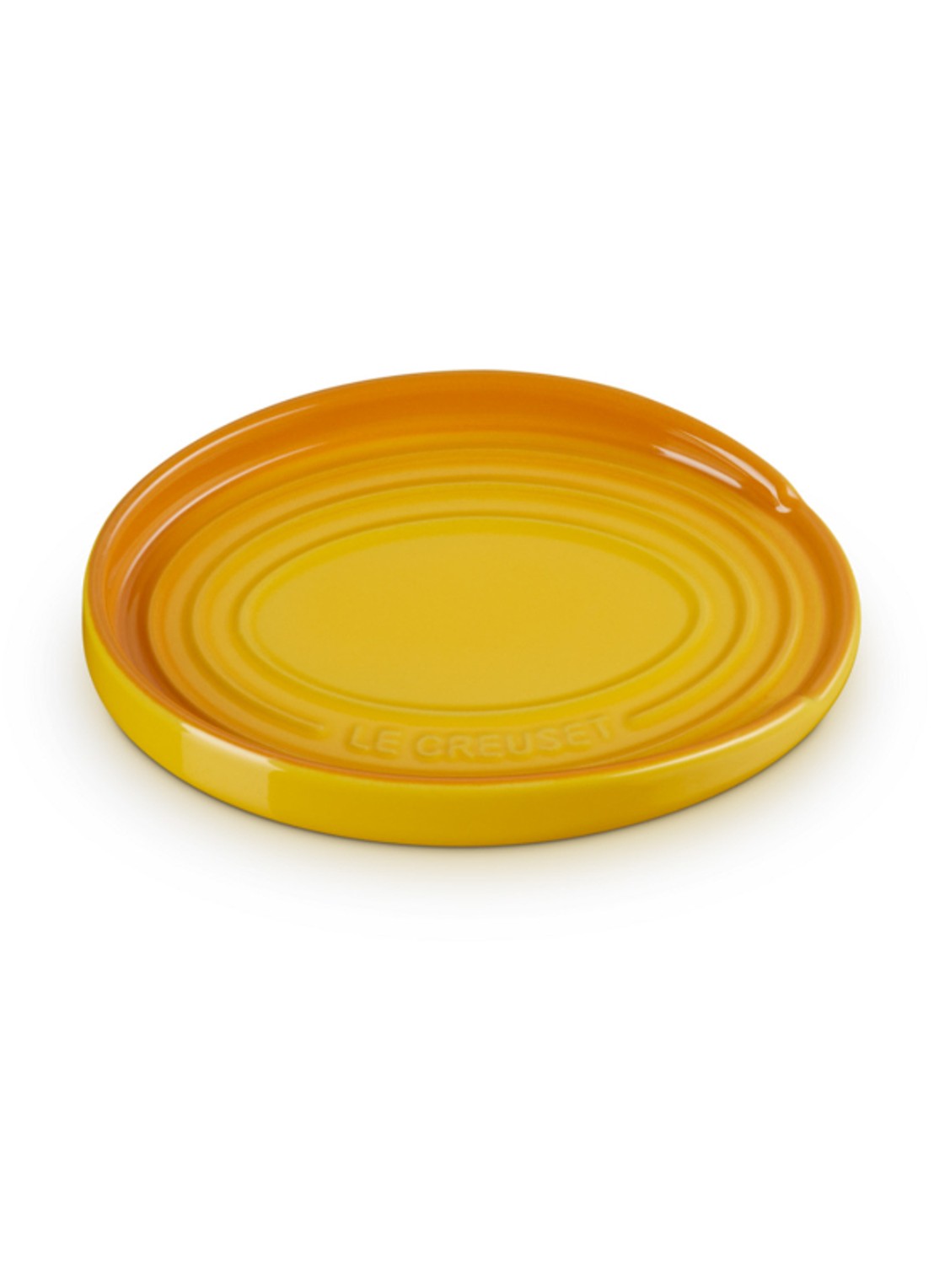 Le Creuset Vijzel met stamper 7 cm - voorkant nectar / oranje