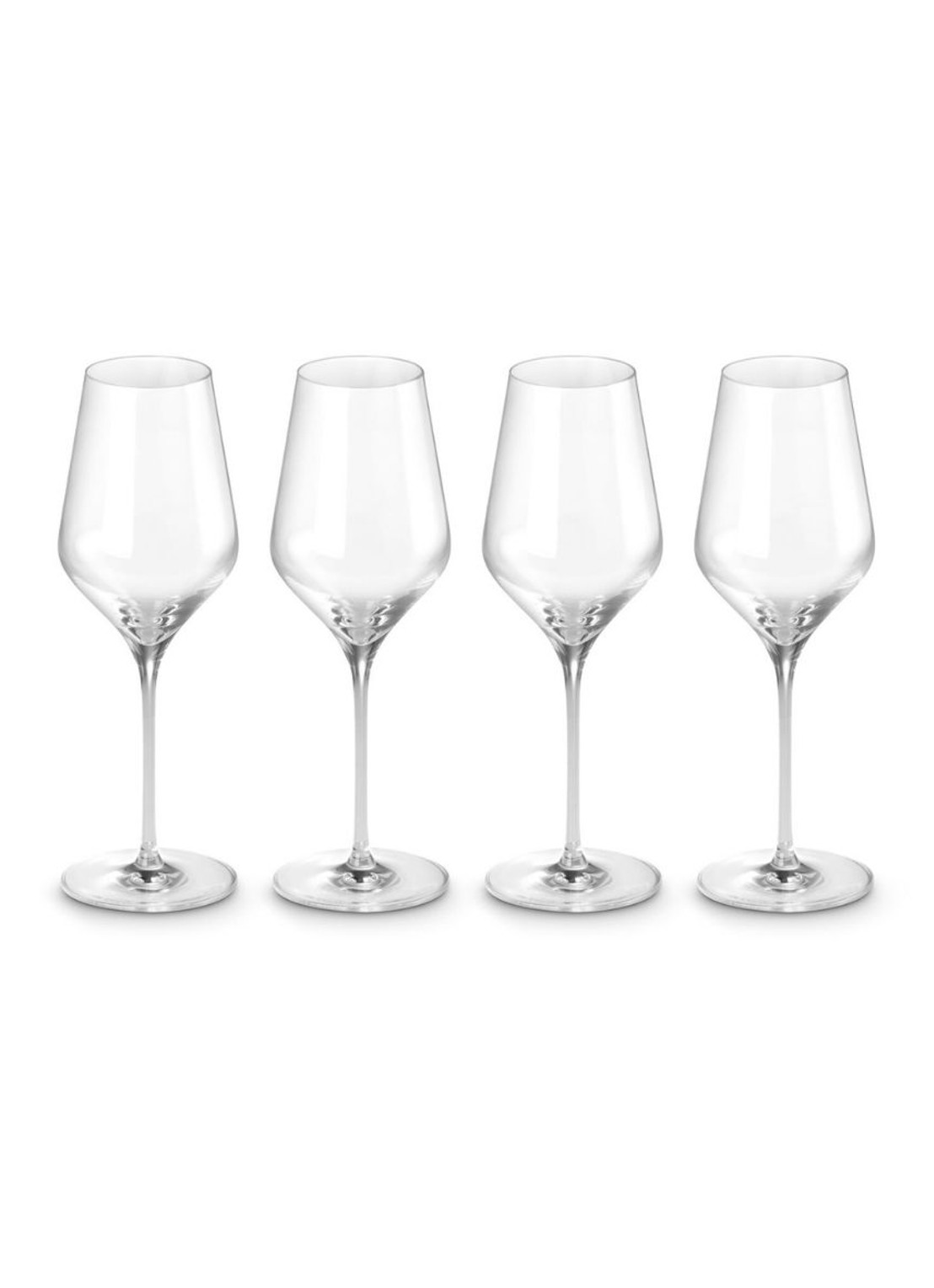 Le Creuset Witte wijnglas set van 4 - voorkant 2 transparant