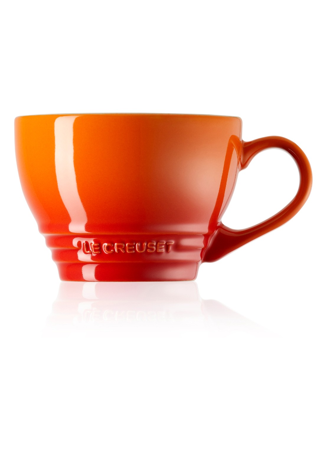 Le Creuset WT - 130 kelnersmes  - detail 2 oranjerood / oranje