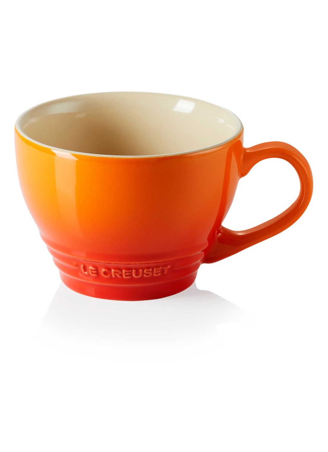 Le Creuset WT - 130 kelnersmes  - voorkant 5 oranjerood / oranje